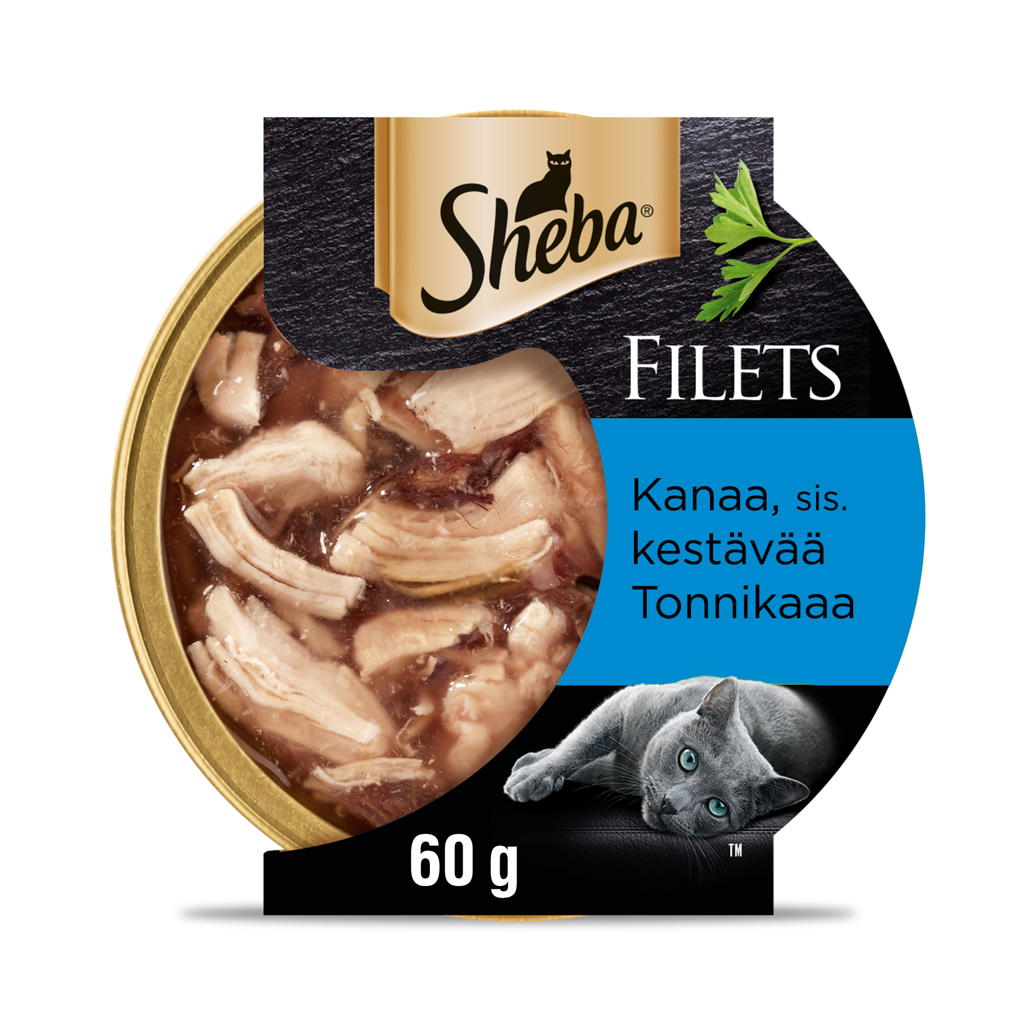 Sheba Filets Kanafilee sis. tonnikalaa MSC 60g