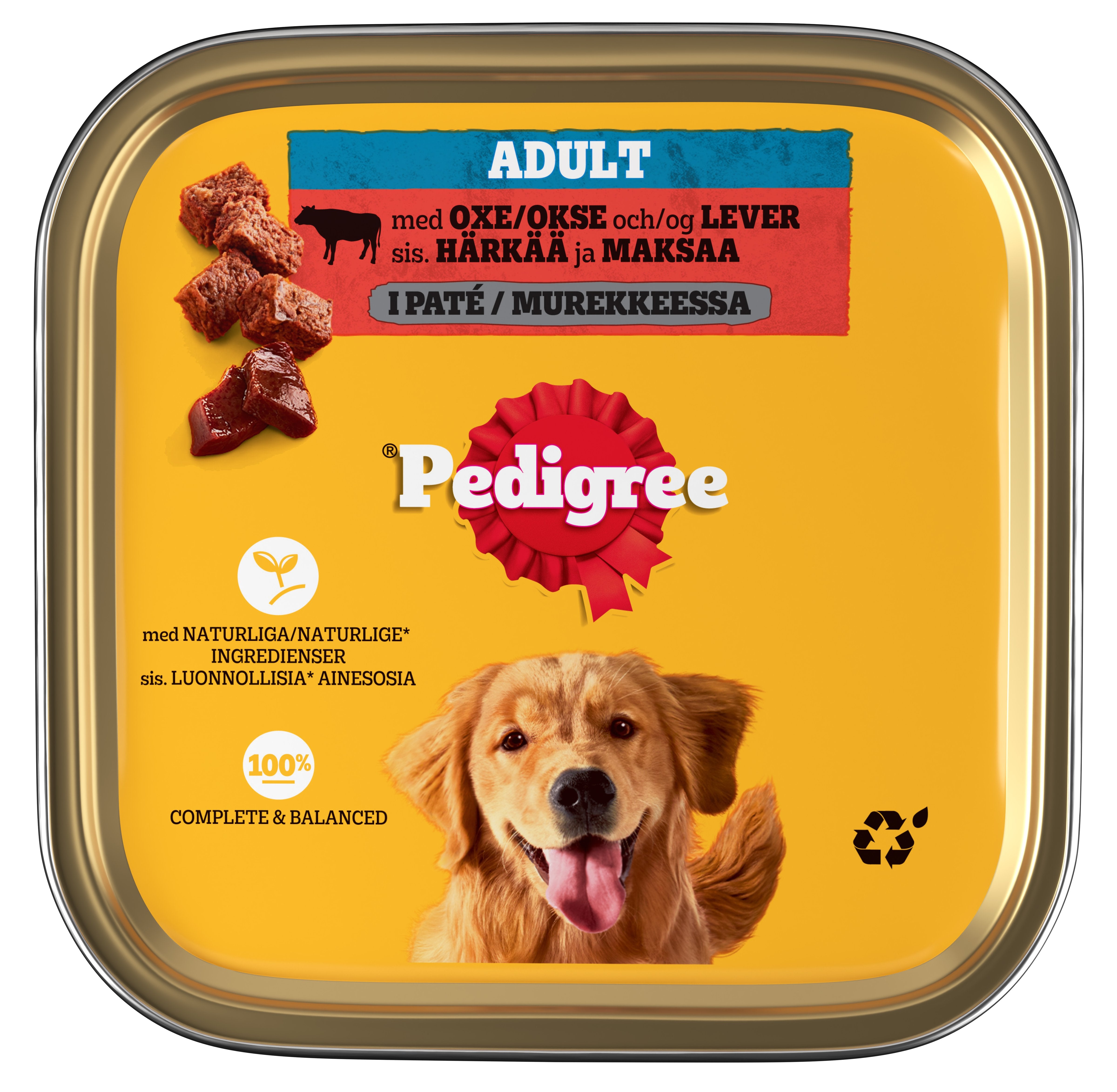Pedigree rasia Härkä&Maksa koirille 300g
