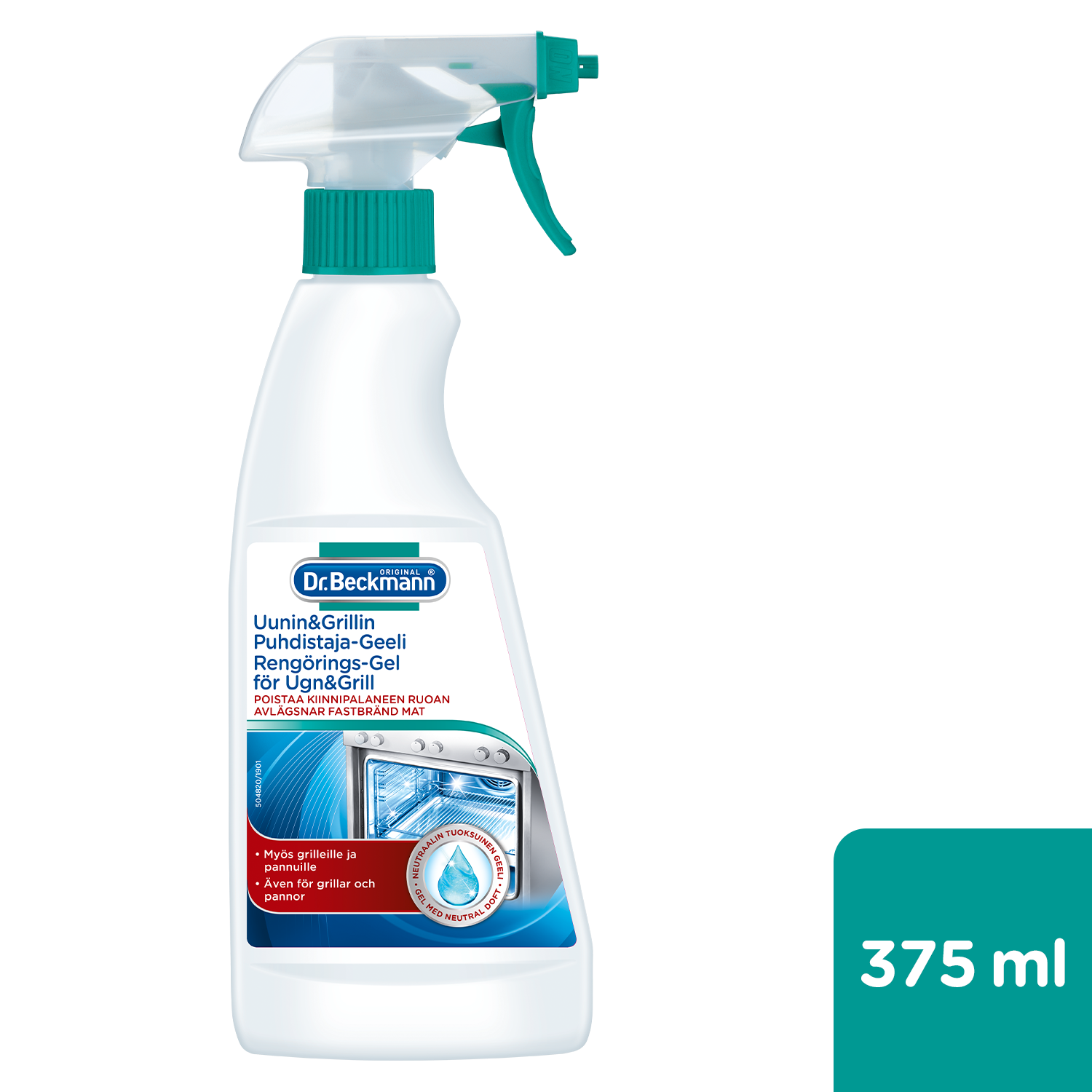 Beckmann uuni&grillipuhdistusaine 375ml