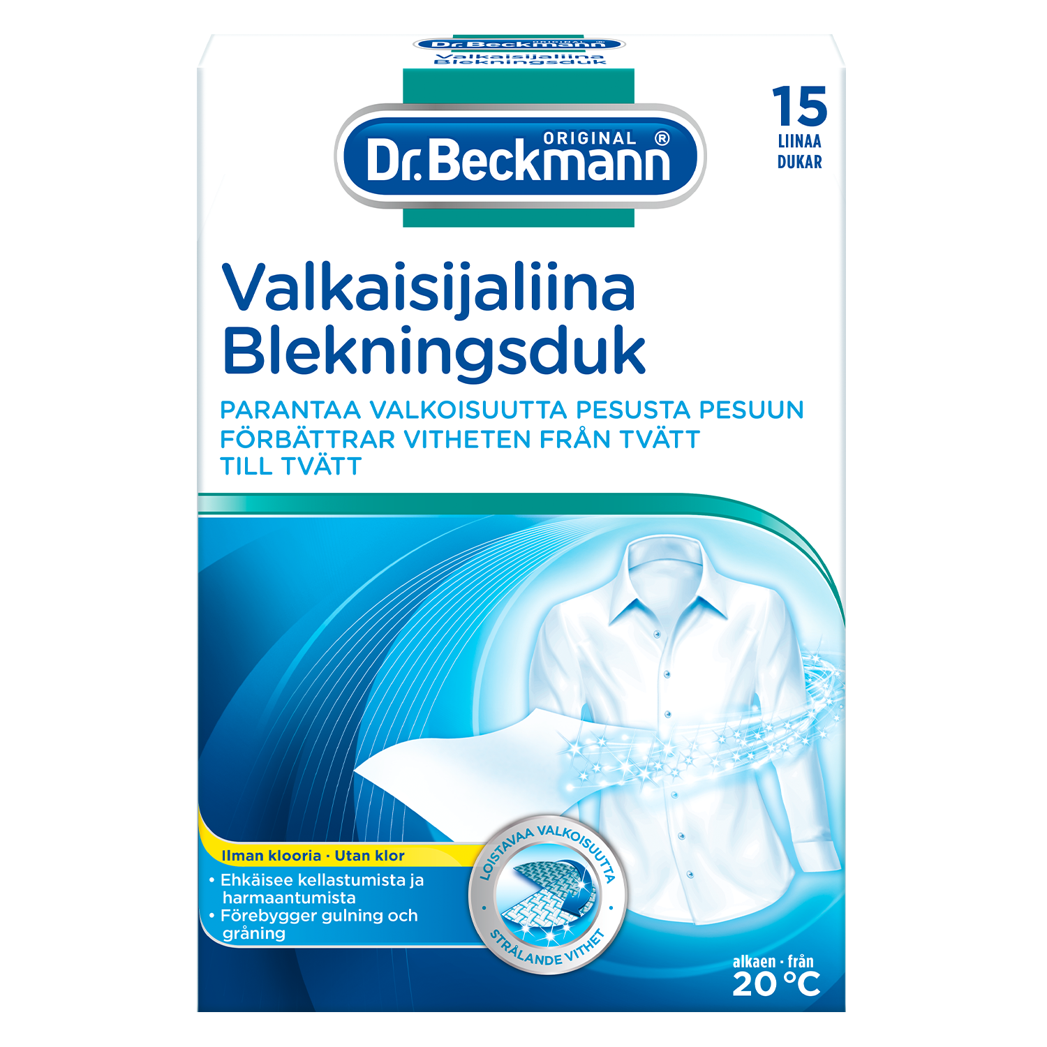 Dr Beckmann Valkaisijaliina 15kpl
