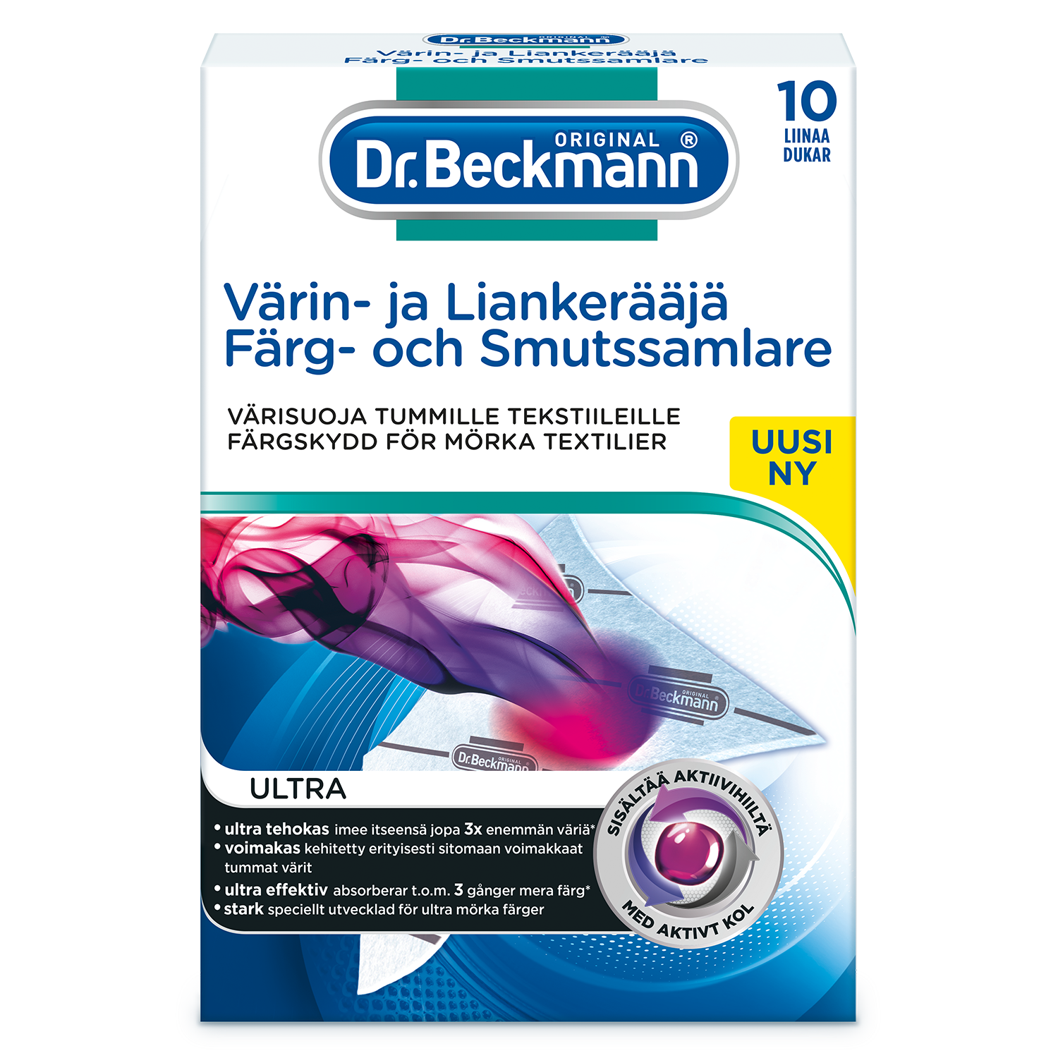 Dr Beckmann Värin-ja lianker 10kpl Ultra