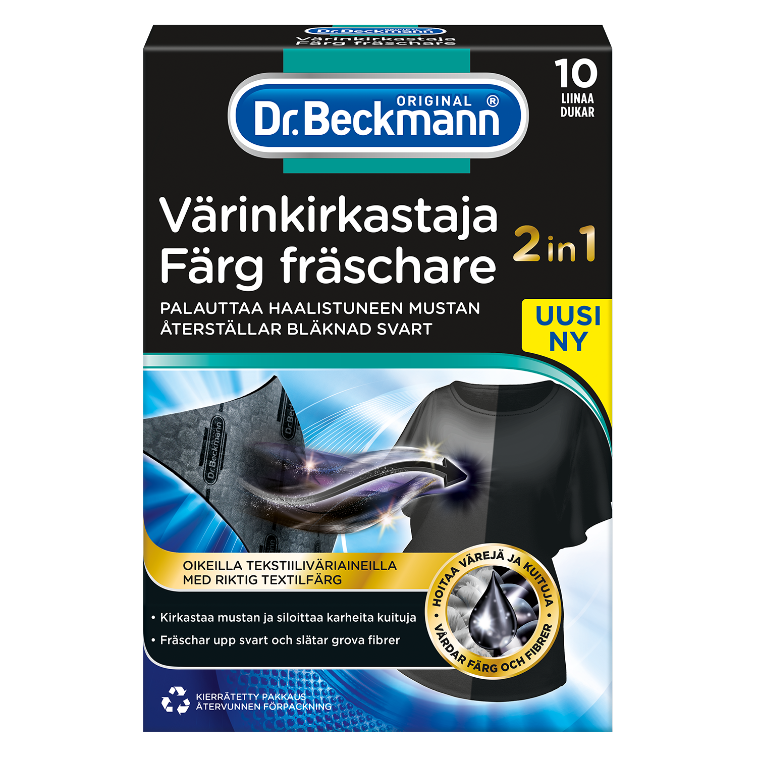 Dr Beckmann värin kirkastaja 10kpl