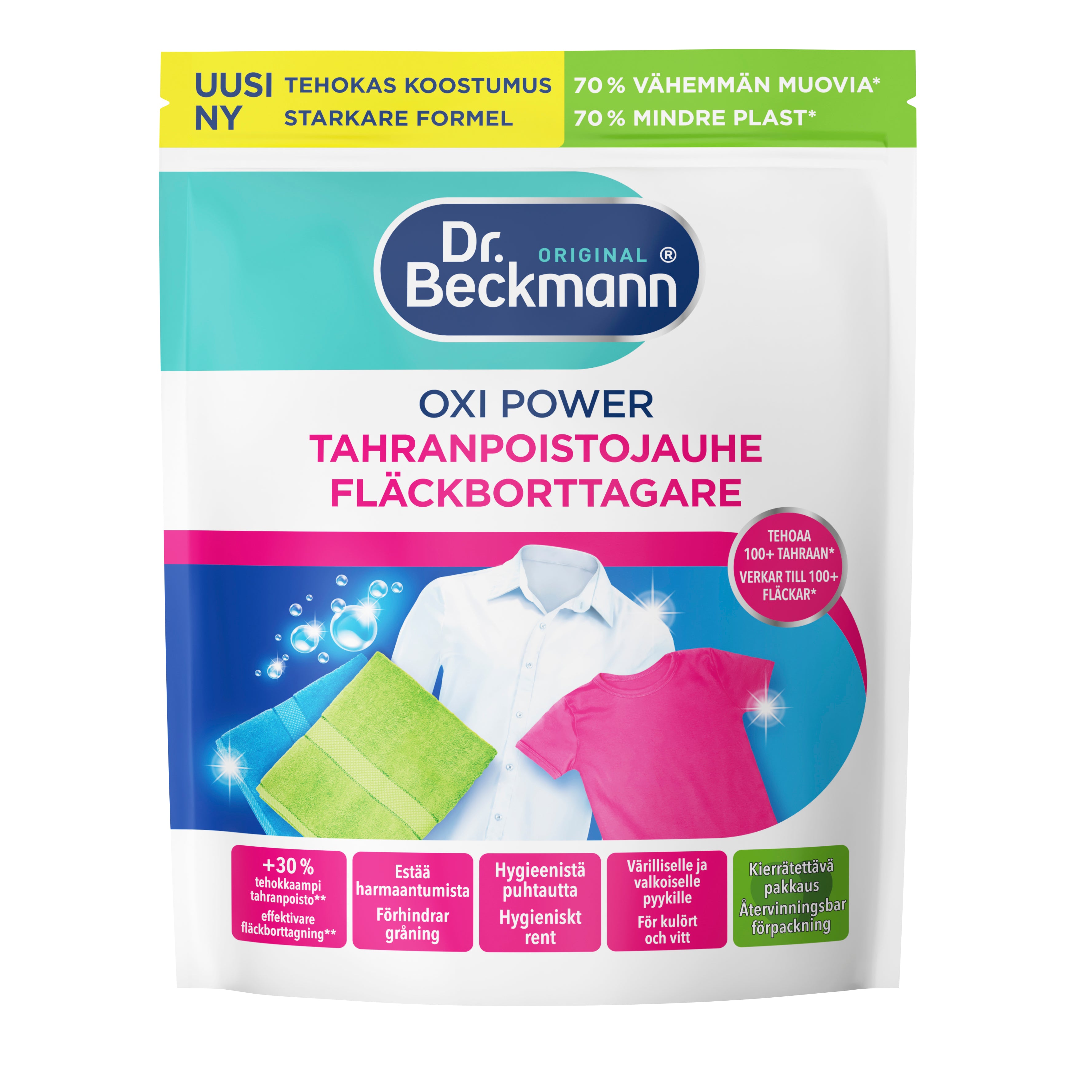 Dr Beckm OxiPower tahranpoistojauhe 400g