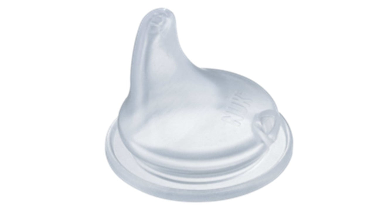 NUK First Choice läikkymätön pehmeä silikonivaihtonokka 6-18kk 1 kpl
