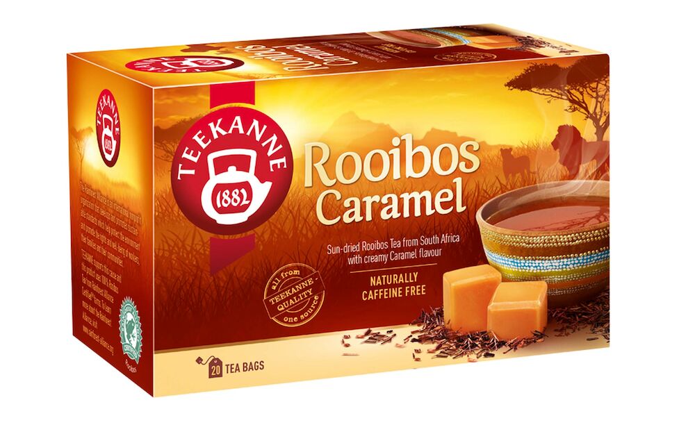 20x1,75g Teekanne Kermakaramellin makuinen rooibos-yrttihauduke, pussitee