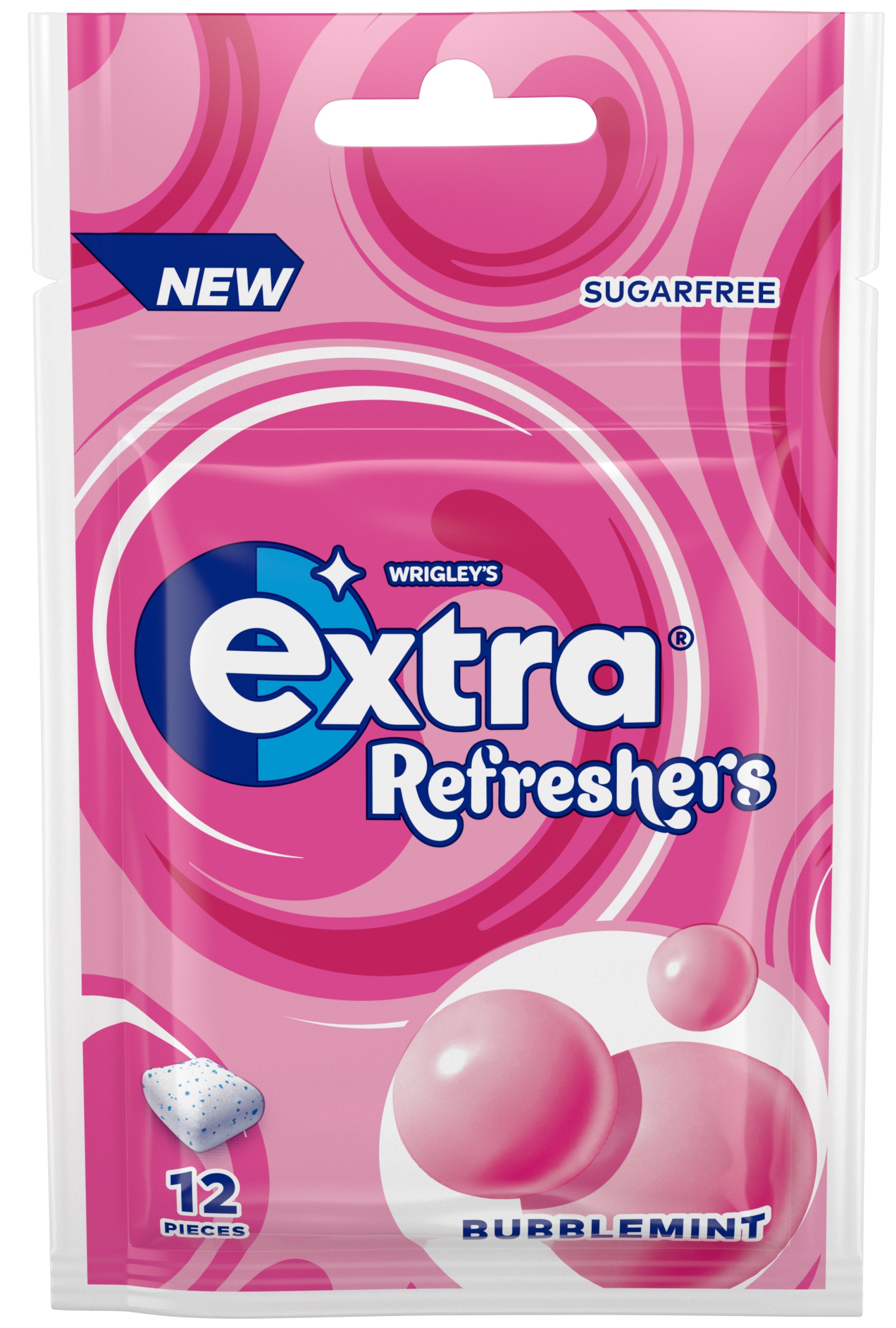 Extra Refreshers Bubblemint purukumi 26g