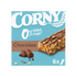 Corny 0% Added sugar Chocolate välipalapatukka 6x20g