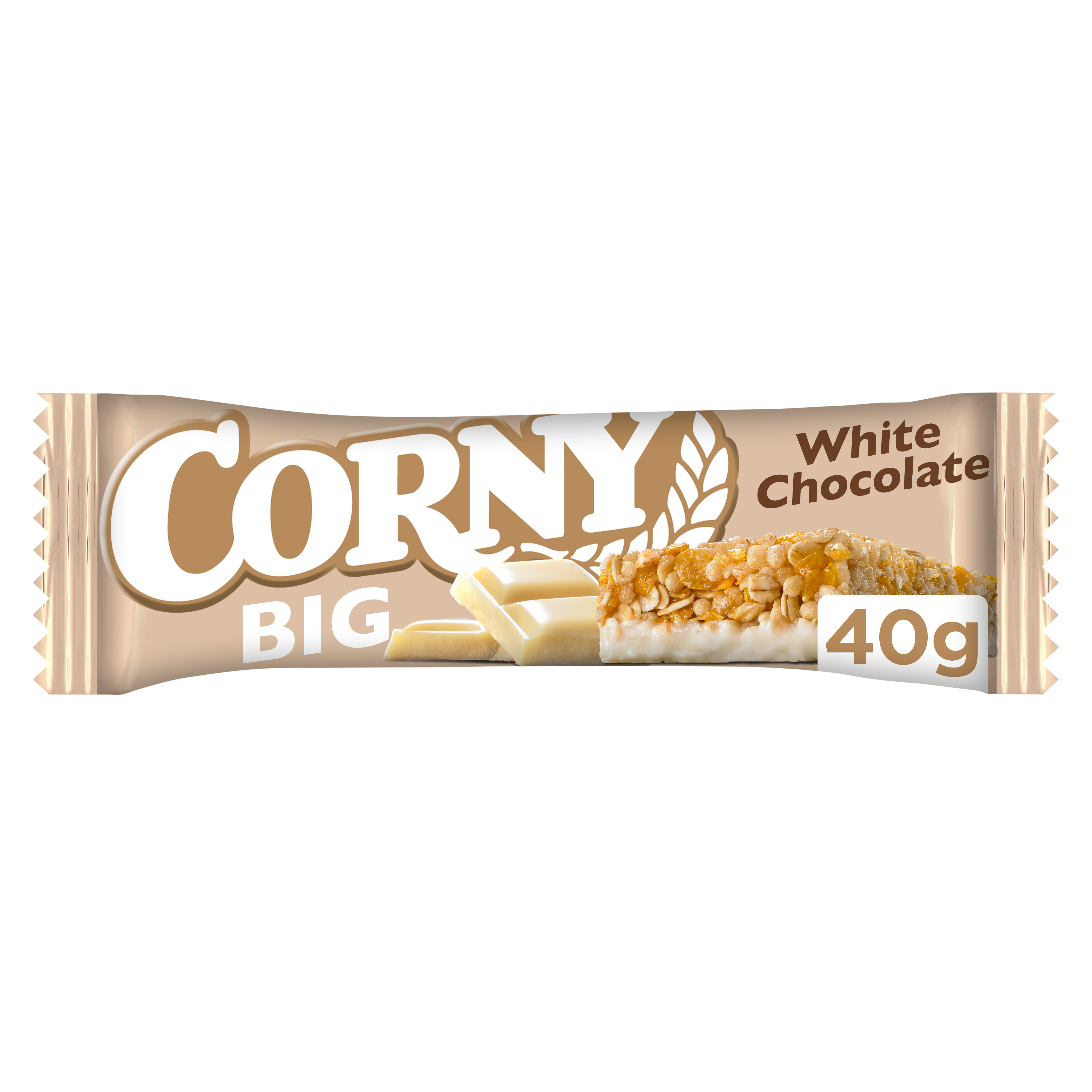 Corny BIG White Chocolate välipalapatukka 40g