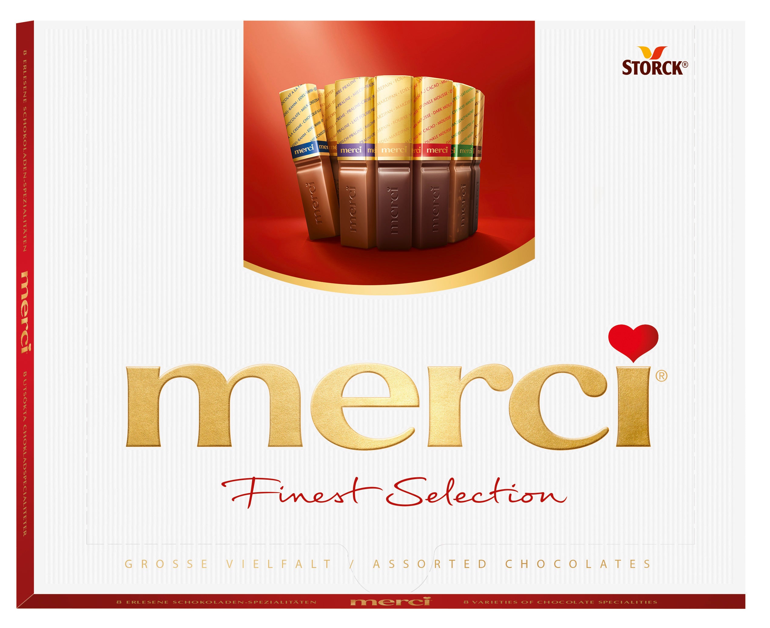 Merci 250g Suklaalajitelma 8 varianttia