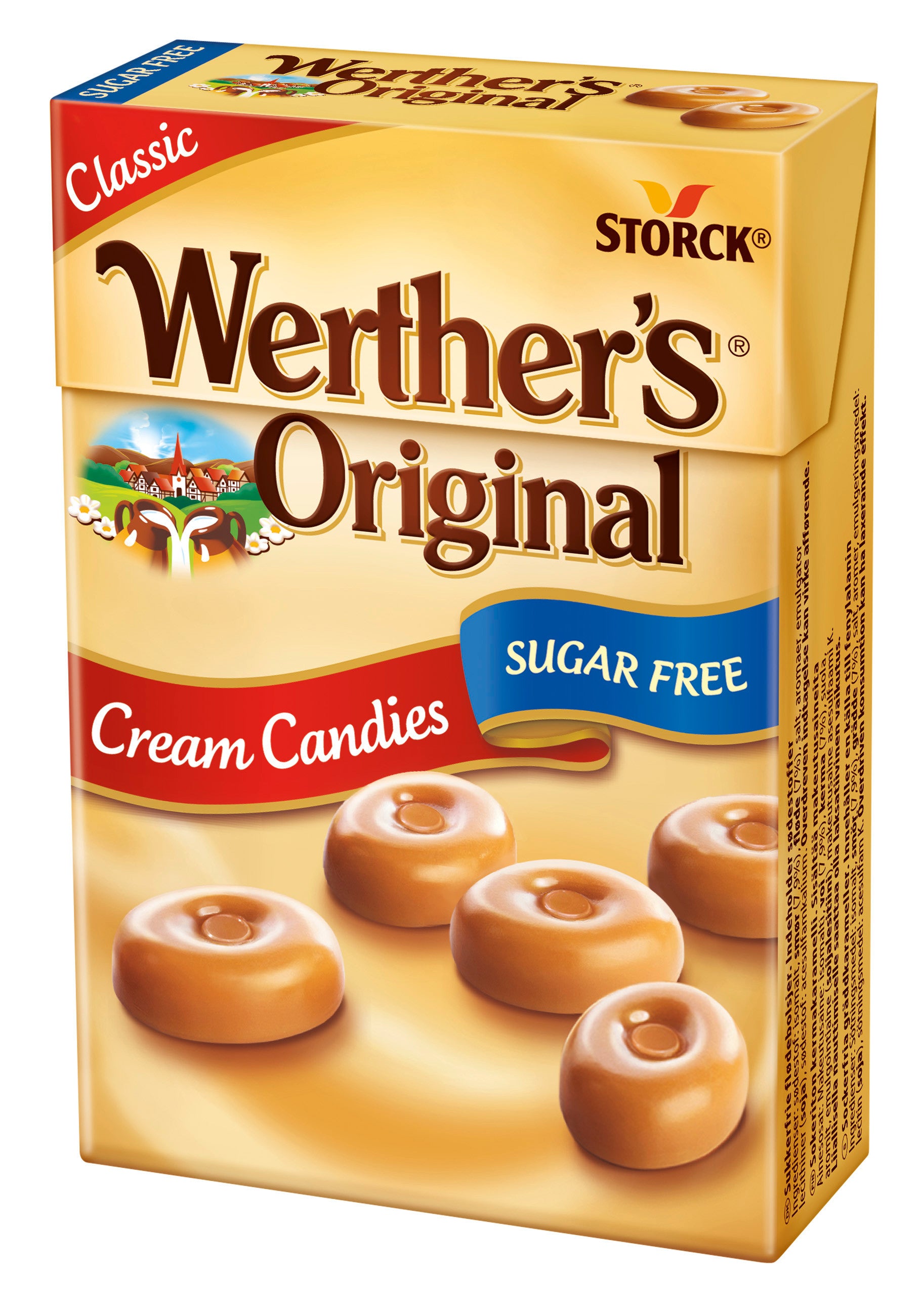 Werther´s Original Cream Candies sokeriton kermakaramelli 42g