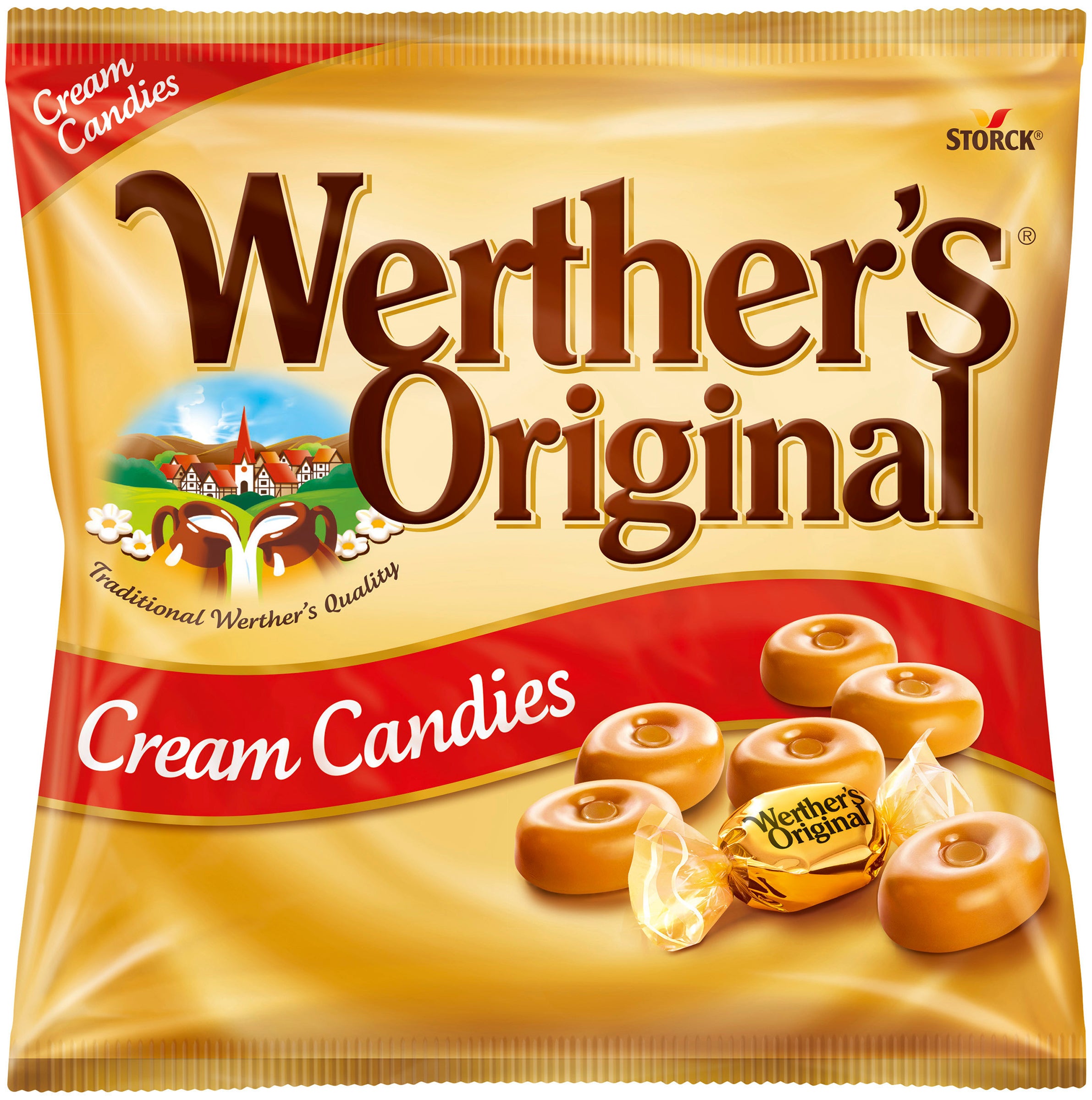 Werther´s Original Cream Candies Kermakaramelli 135g