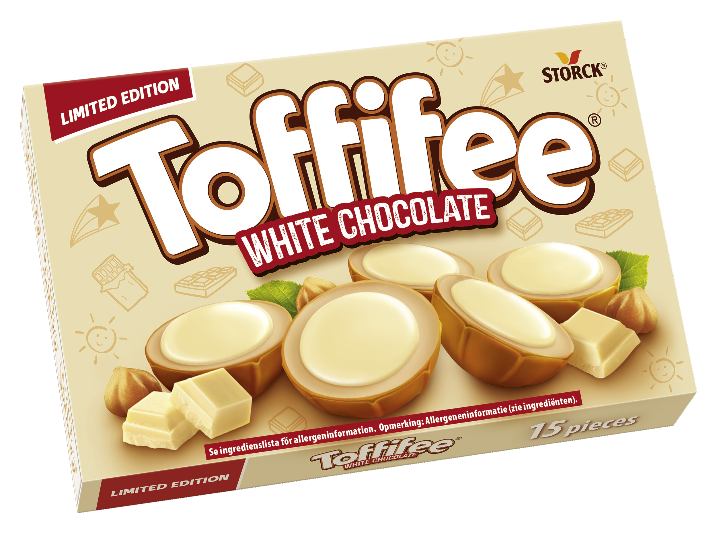 Toffifee White Chocolate suklaamakeinen 125g