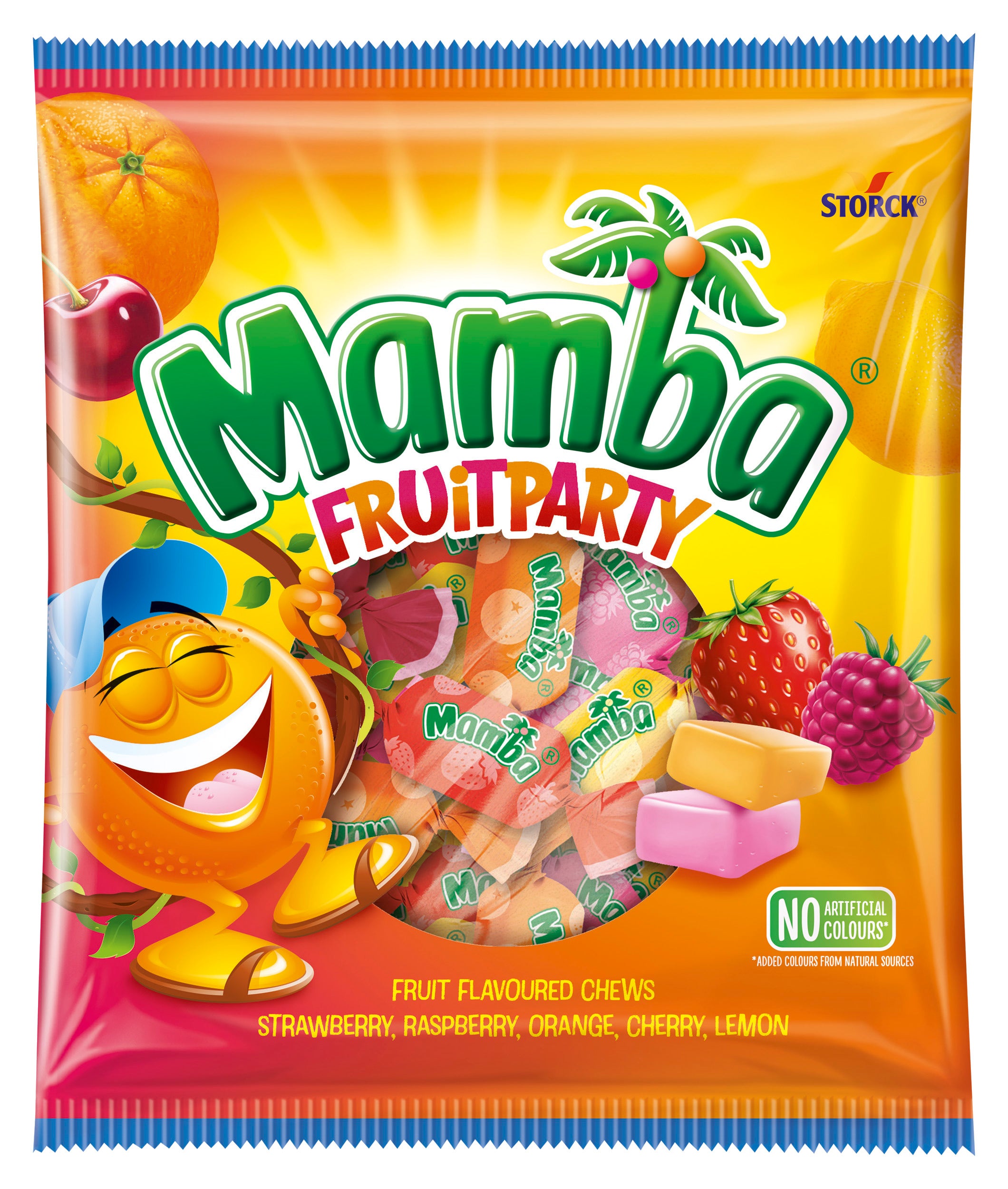Fête aux fruits Mamba Hedelmätoffeesekoitus 140g