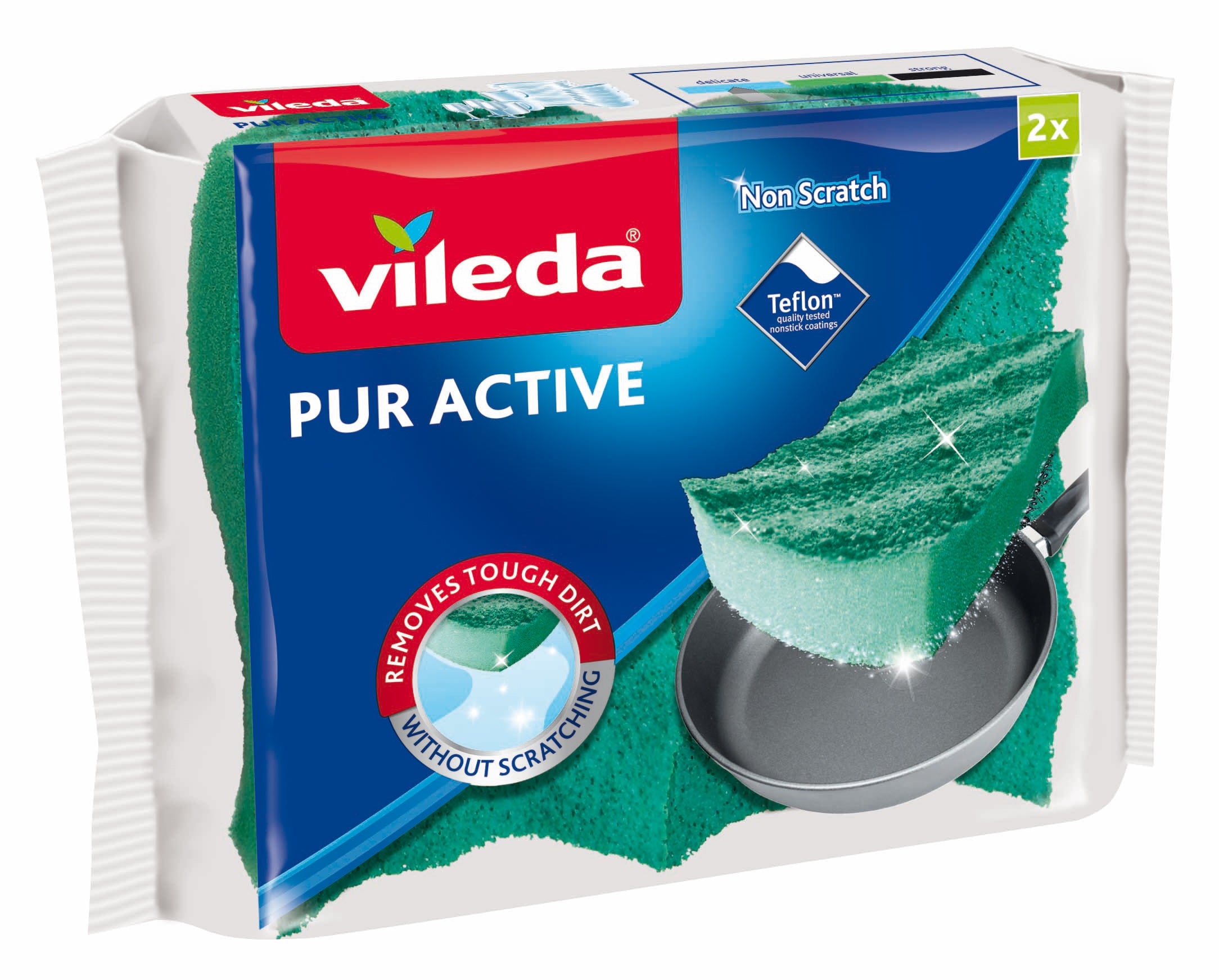 Vileda Pur Active 2 kpl hankaussieni
