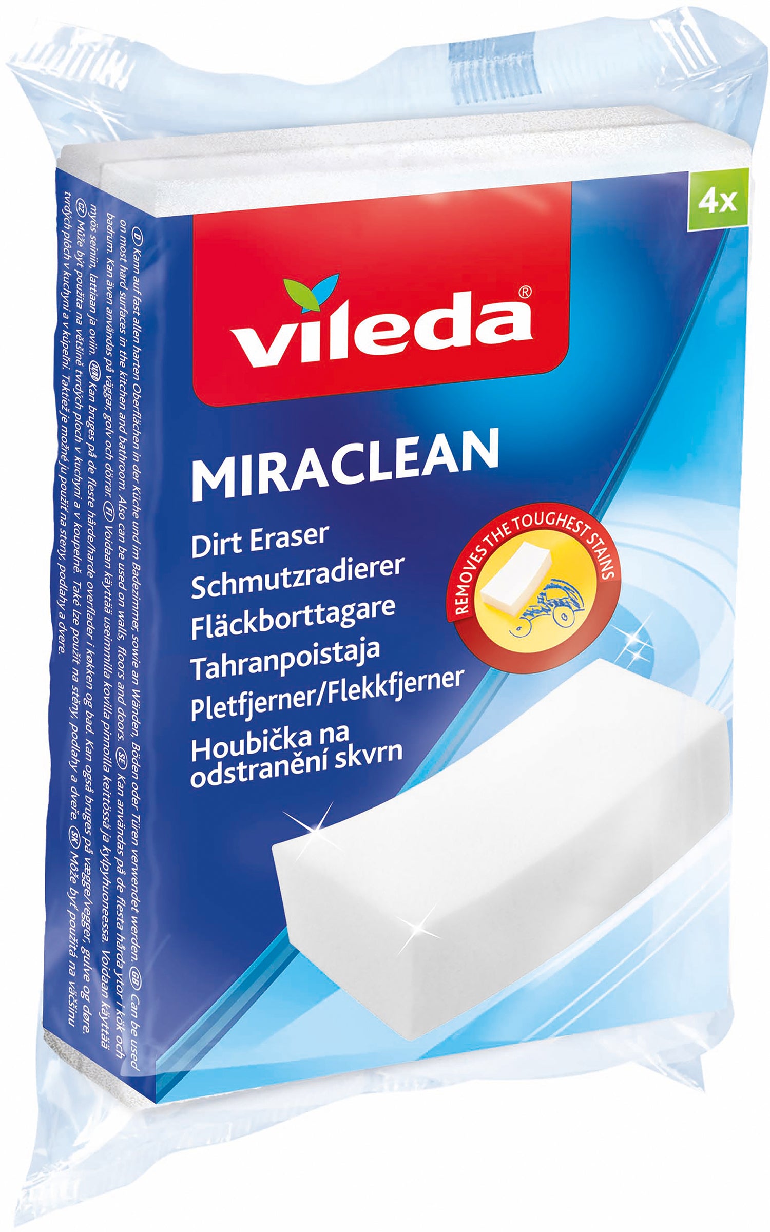 Vileda Miraclean tahranpoistosieni 4kpl