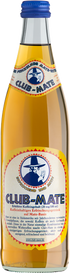 Club-Mate 0,5l virvoitusjuoma, sisältää luonnollista kofeiinia