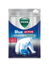 Vicks Blue active sokeriton kurkkupastilli 72g