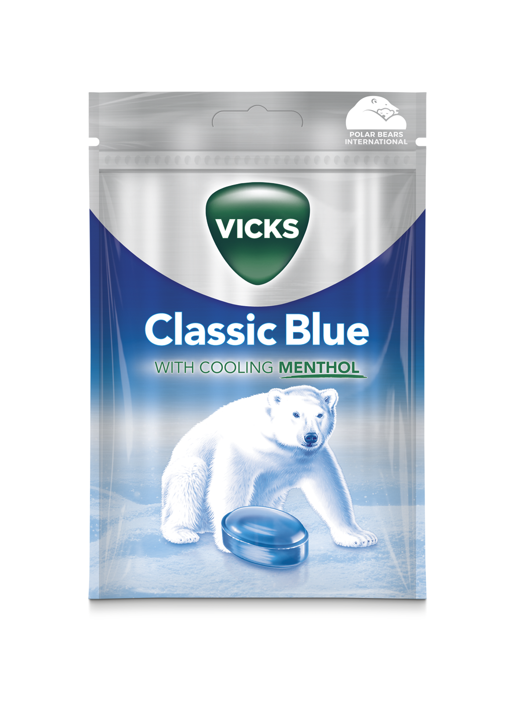 Vicks Classic Blue kurkkupastilli 72g