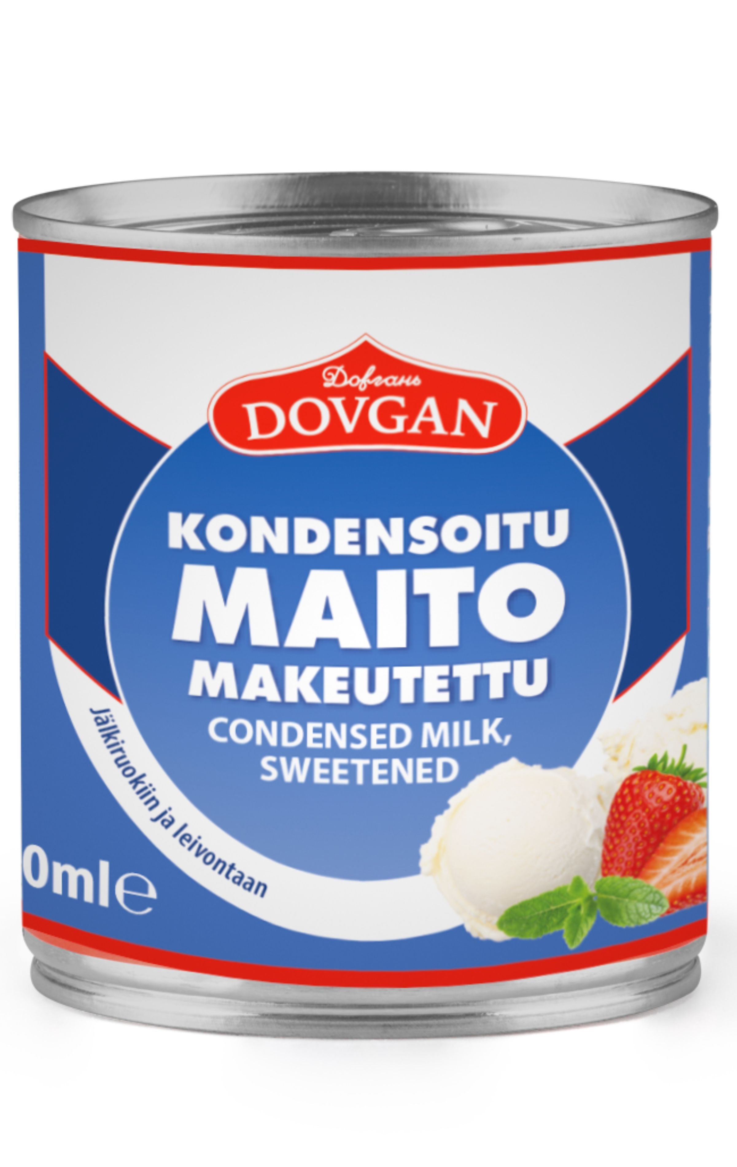 Dovgan Kondensoitu maito, makeutettu 397g