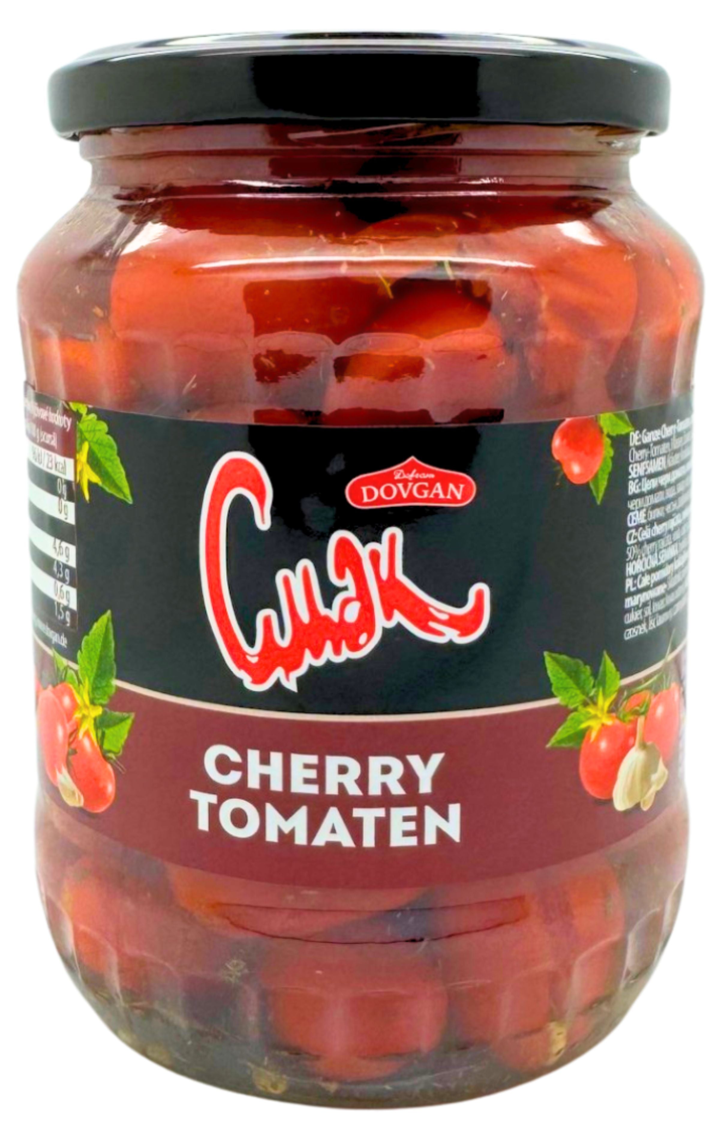 Dovgan Kirsikkatomaattisäilyke 680g/370g