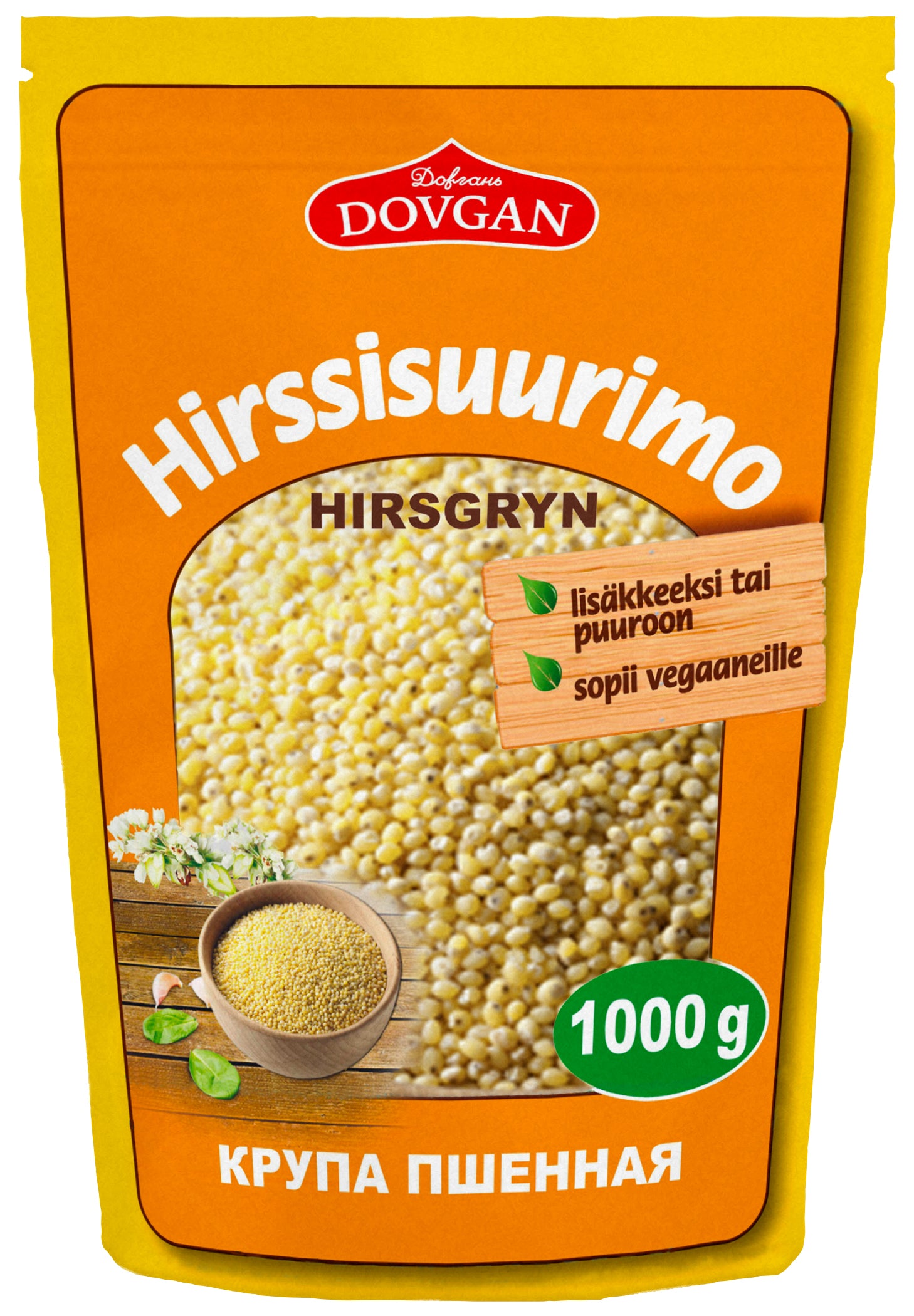 Dovgan Hirssisuurimot 1000g