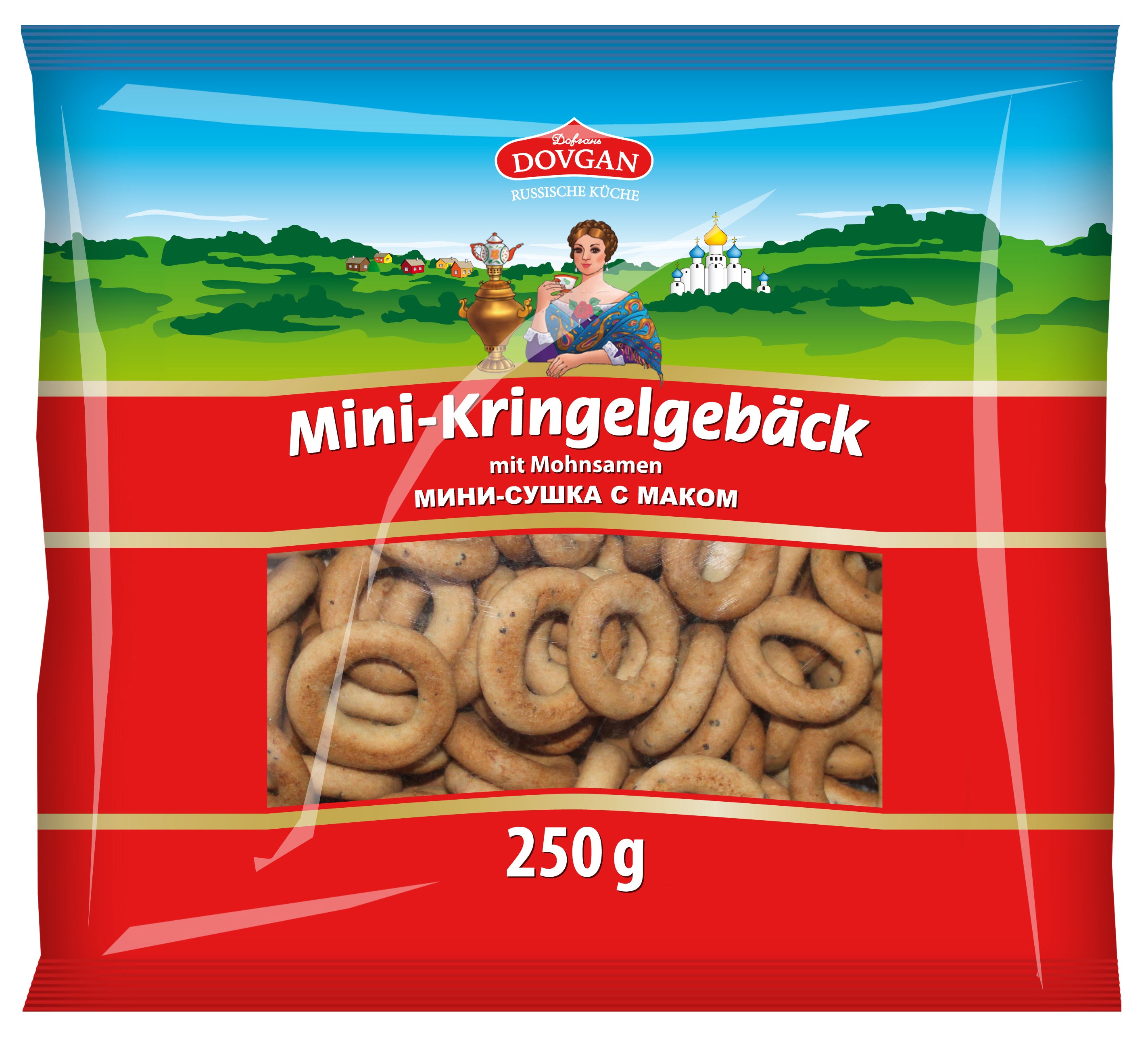 Dovgan Minirinkelit, unikonsiemenillä 250g