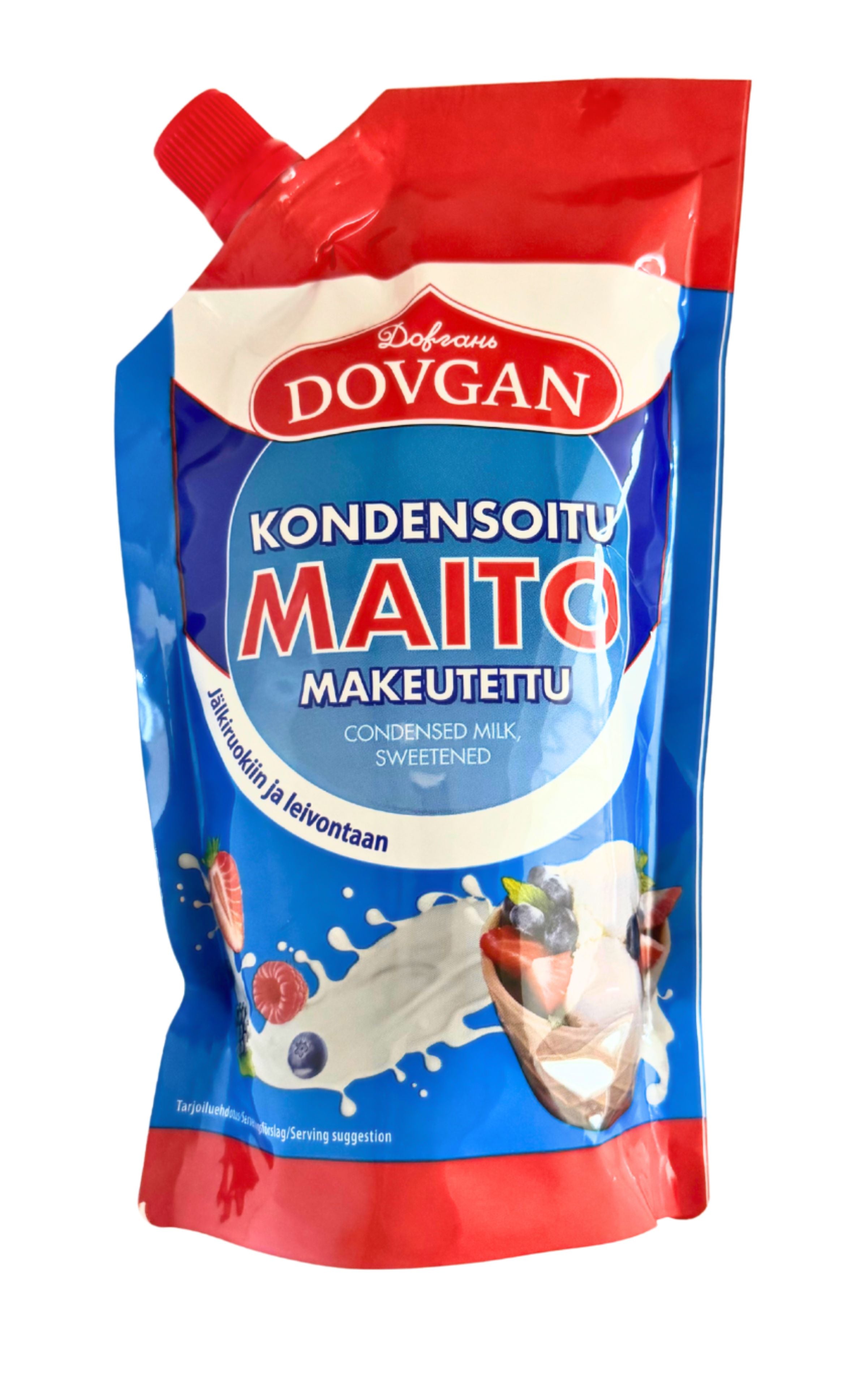 Dovgan Kondensoitu maito, makeutettu  300g  / 231 ml