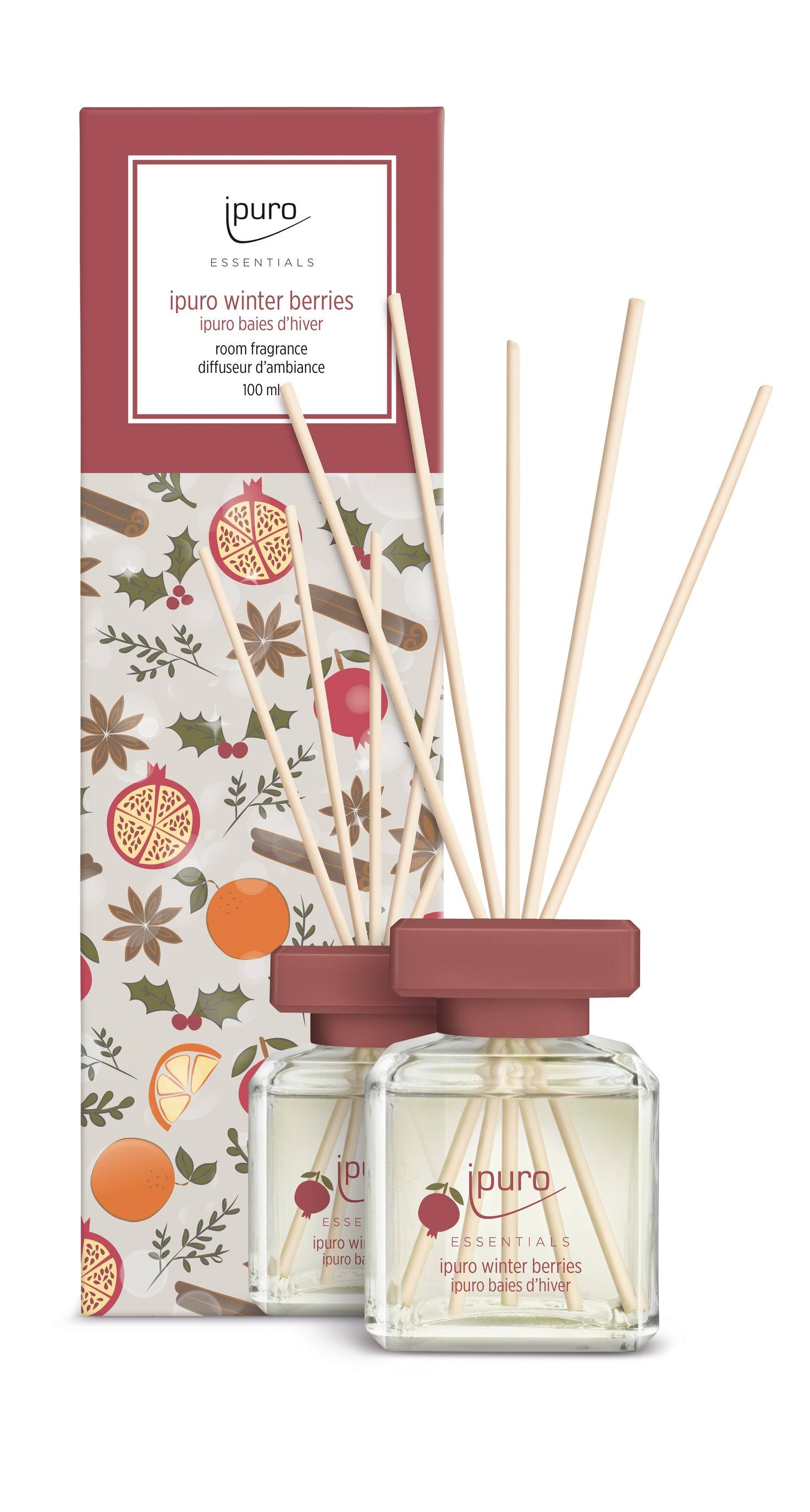 ipuro 100ml Essentials Winter Berries Huonetuoksu