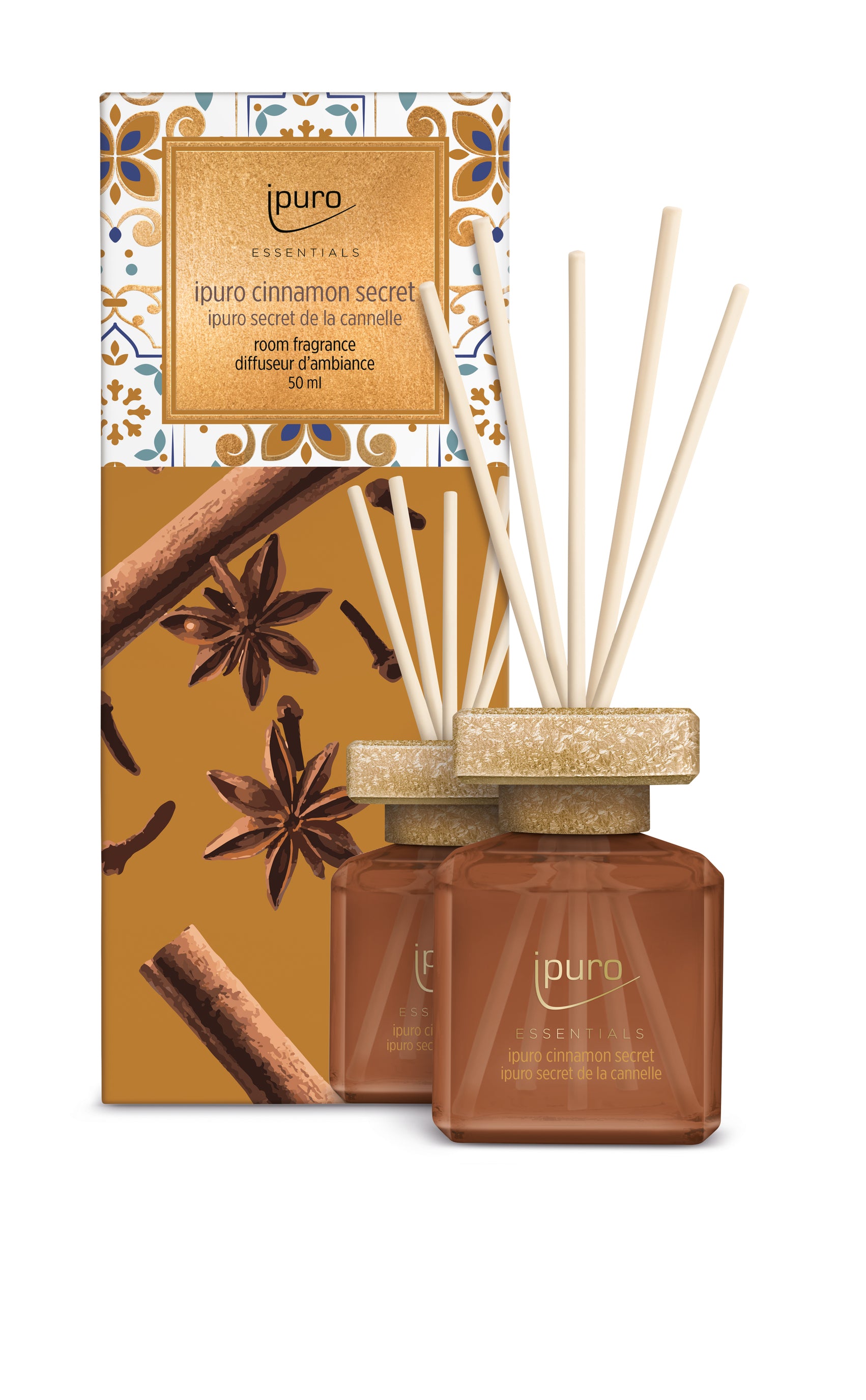 ipuro 50ml Essentials Cinnamon Secret Huonetuoksu