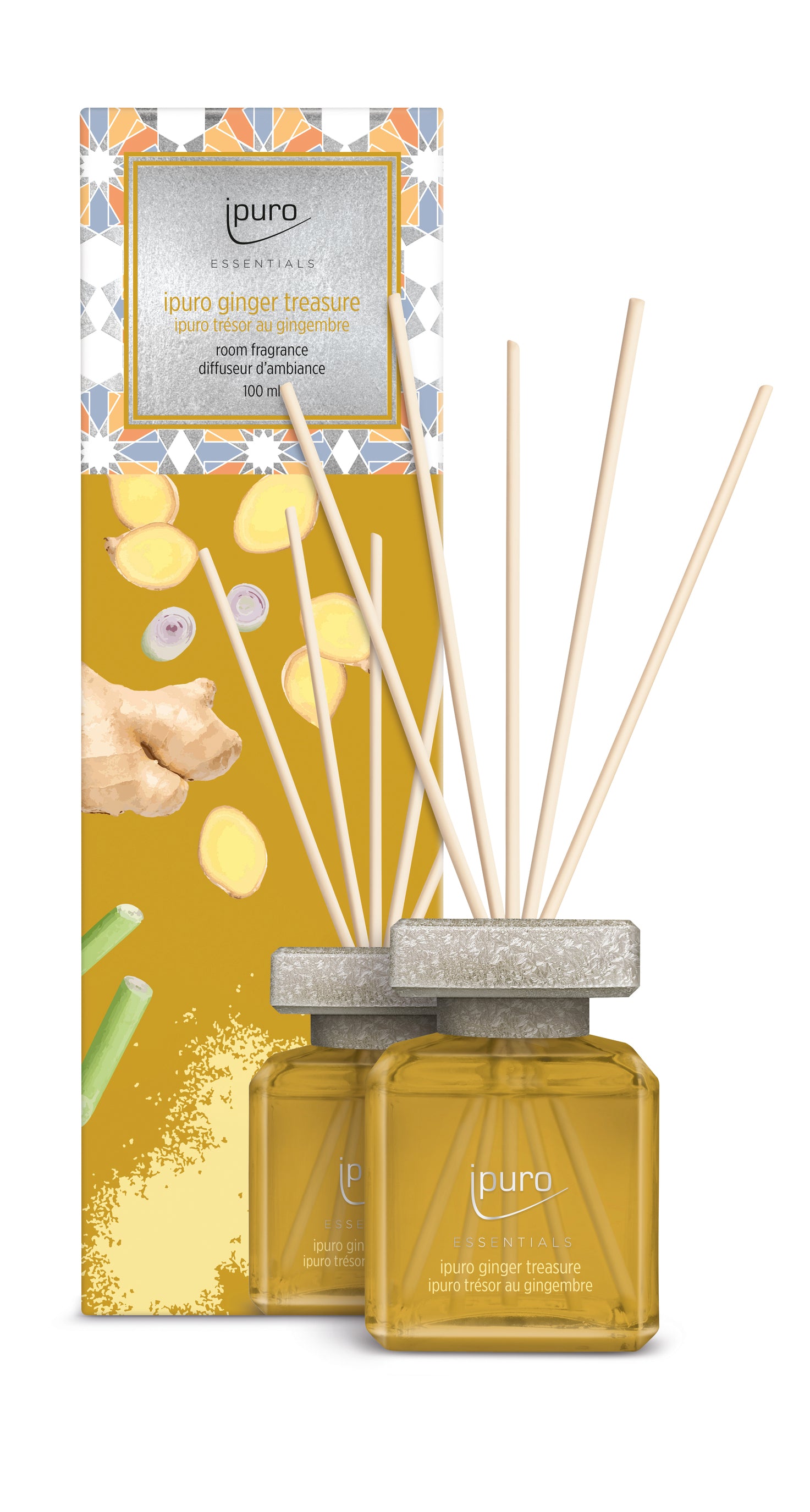 ipuro 100ml Essentials Ginger Treasure Huonetuoksu