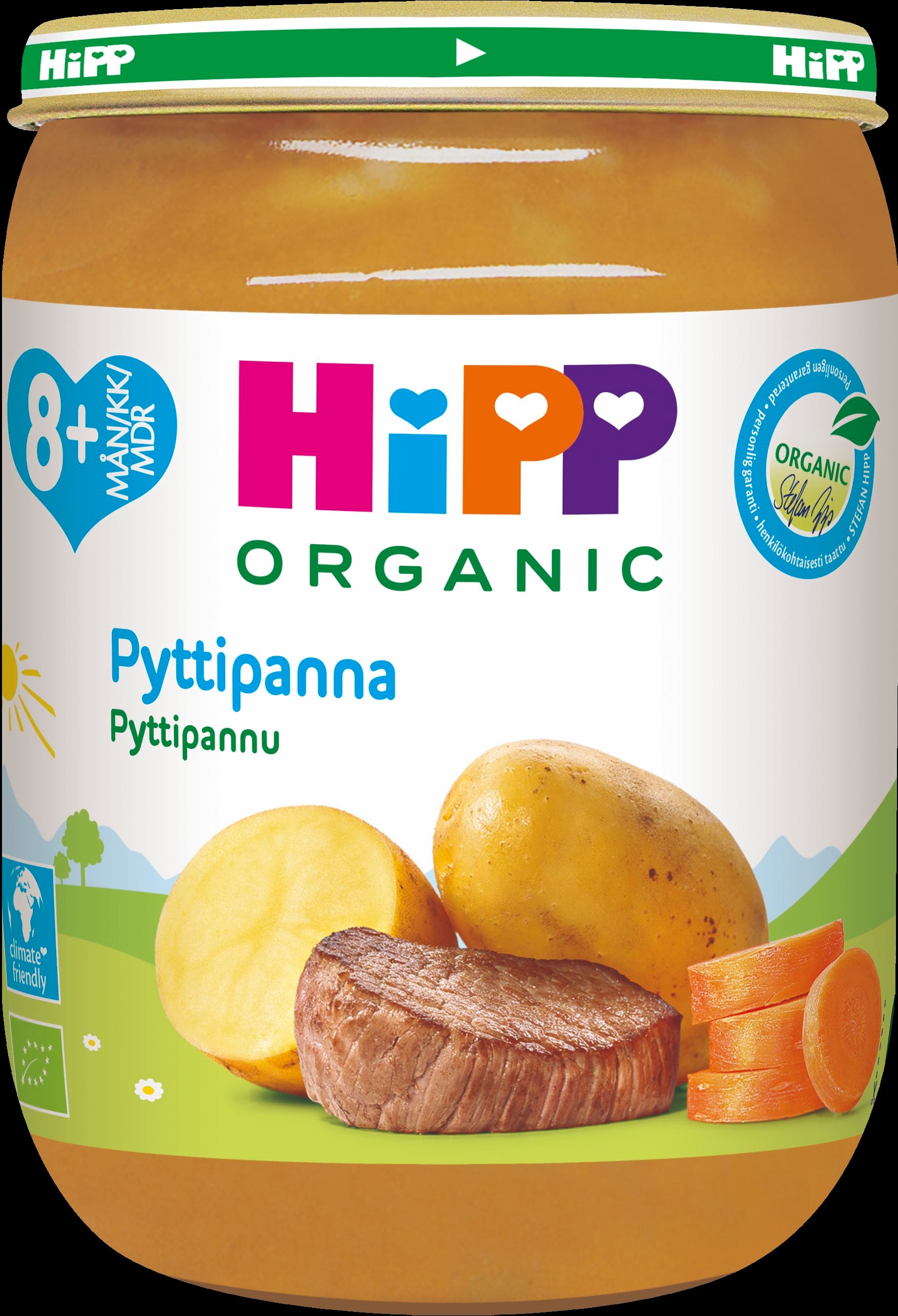 HiPP 190g Luomu Vihanneksia et naudanlihaa 8kk