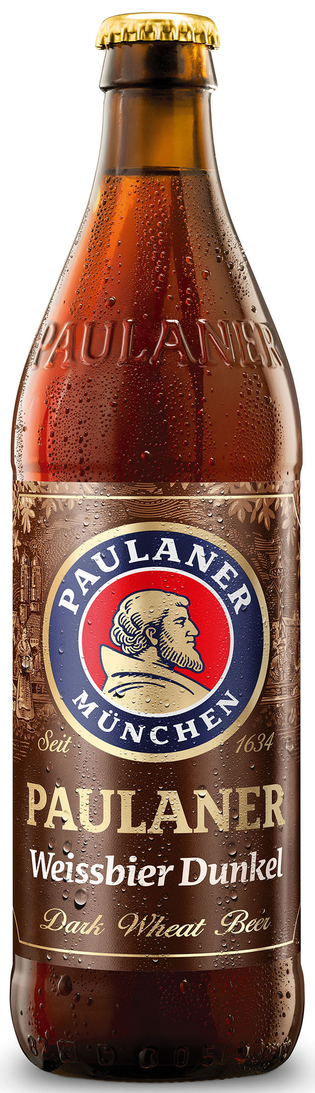 Paulaner Weissbier Dunkel Dark Wheat Beer 5,3% 0,5l olutpullo