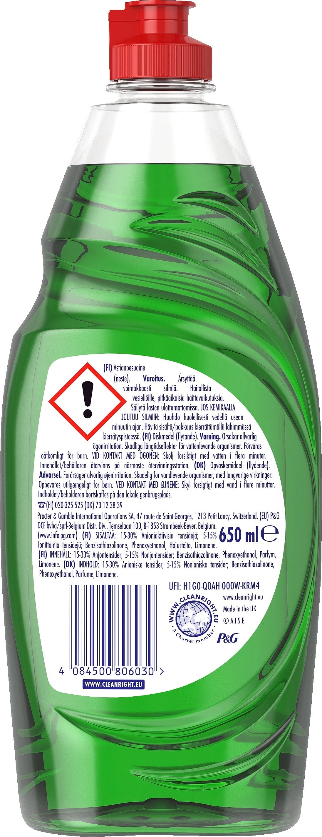 Fairy astianpesuaine 650ml Original