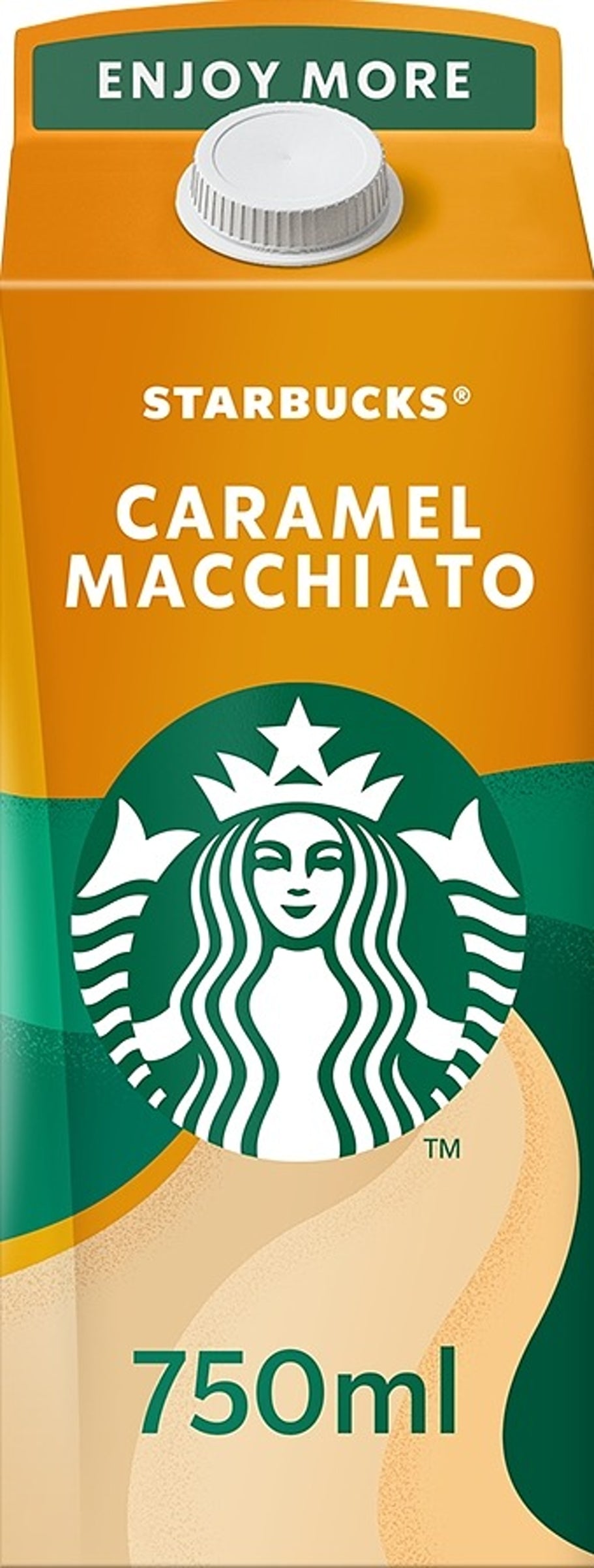 Starbucks Caramel Macchiato 750 ml jääkahvi