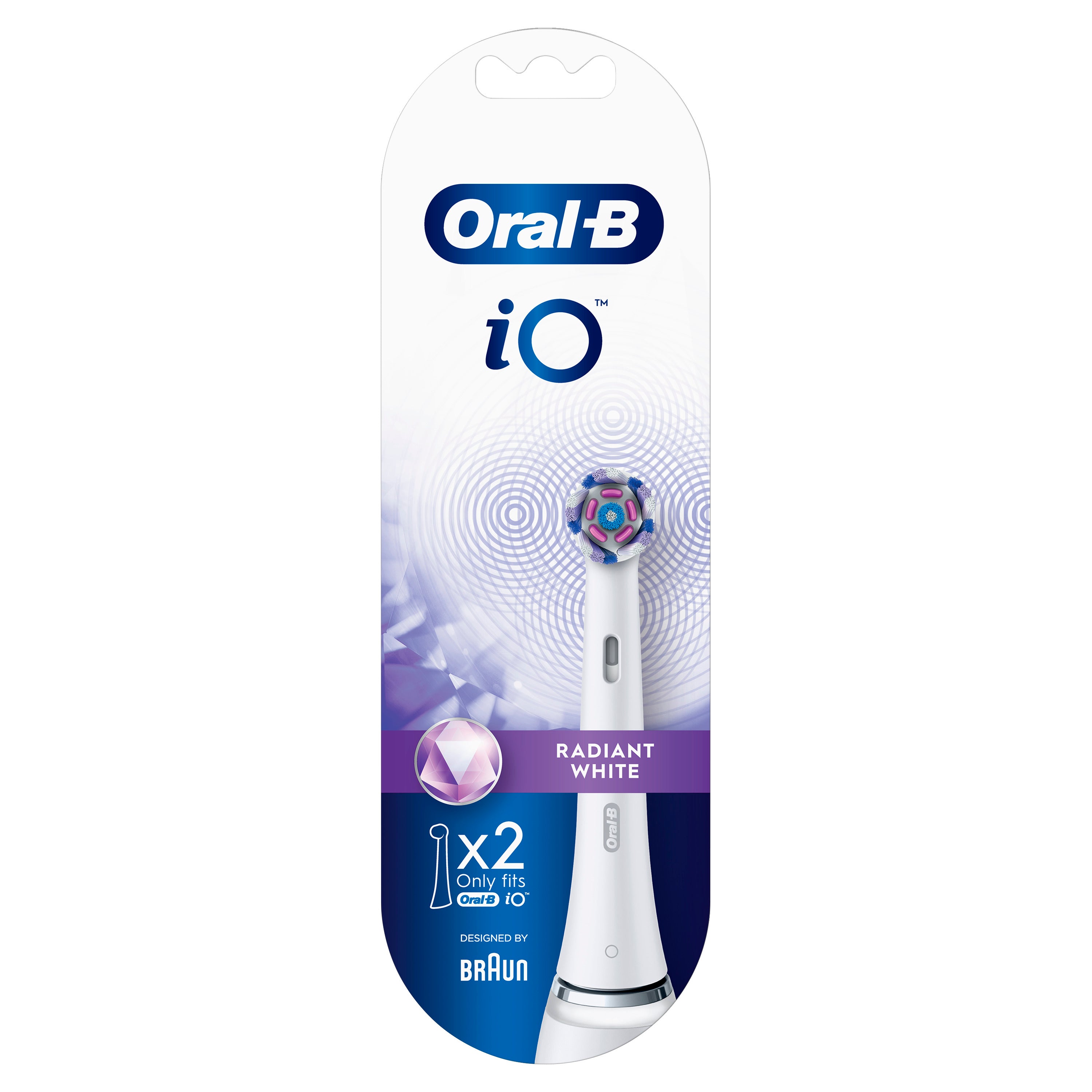 Oral-B iO vaihtoharja 2kpl Radiant White