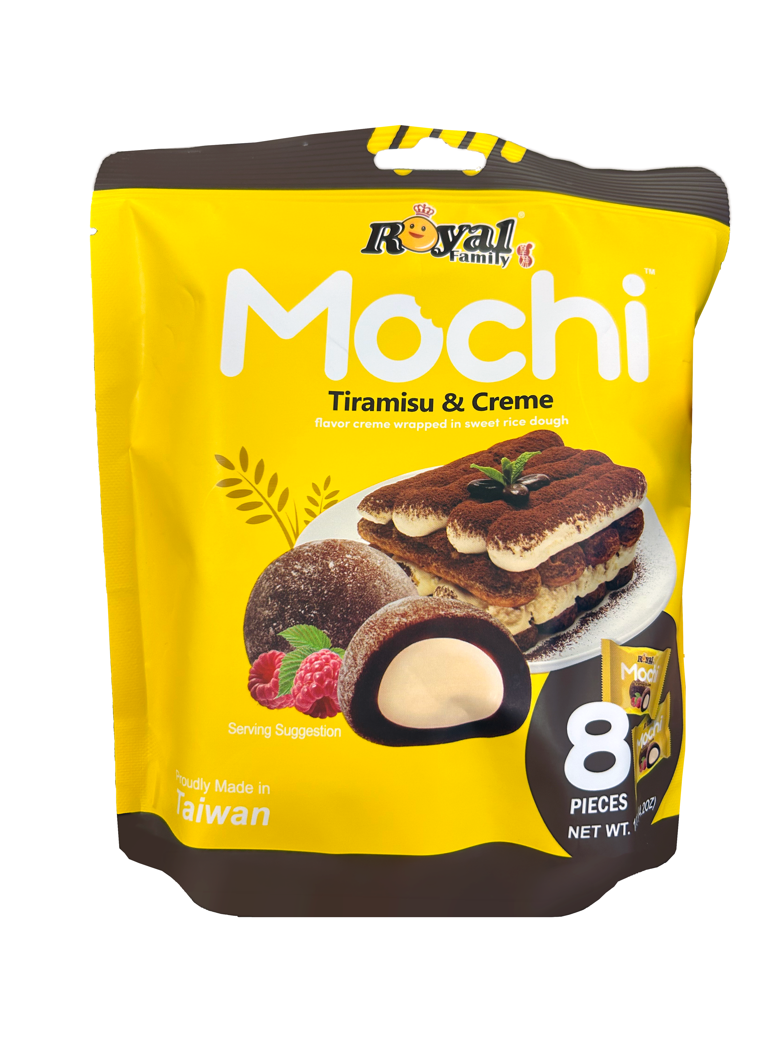 Royal Family Mochi Tiramisu & Creme 120g
