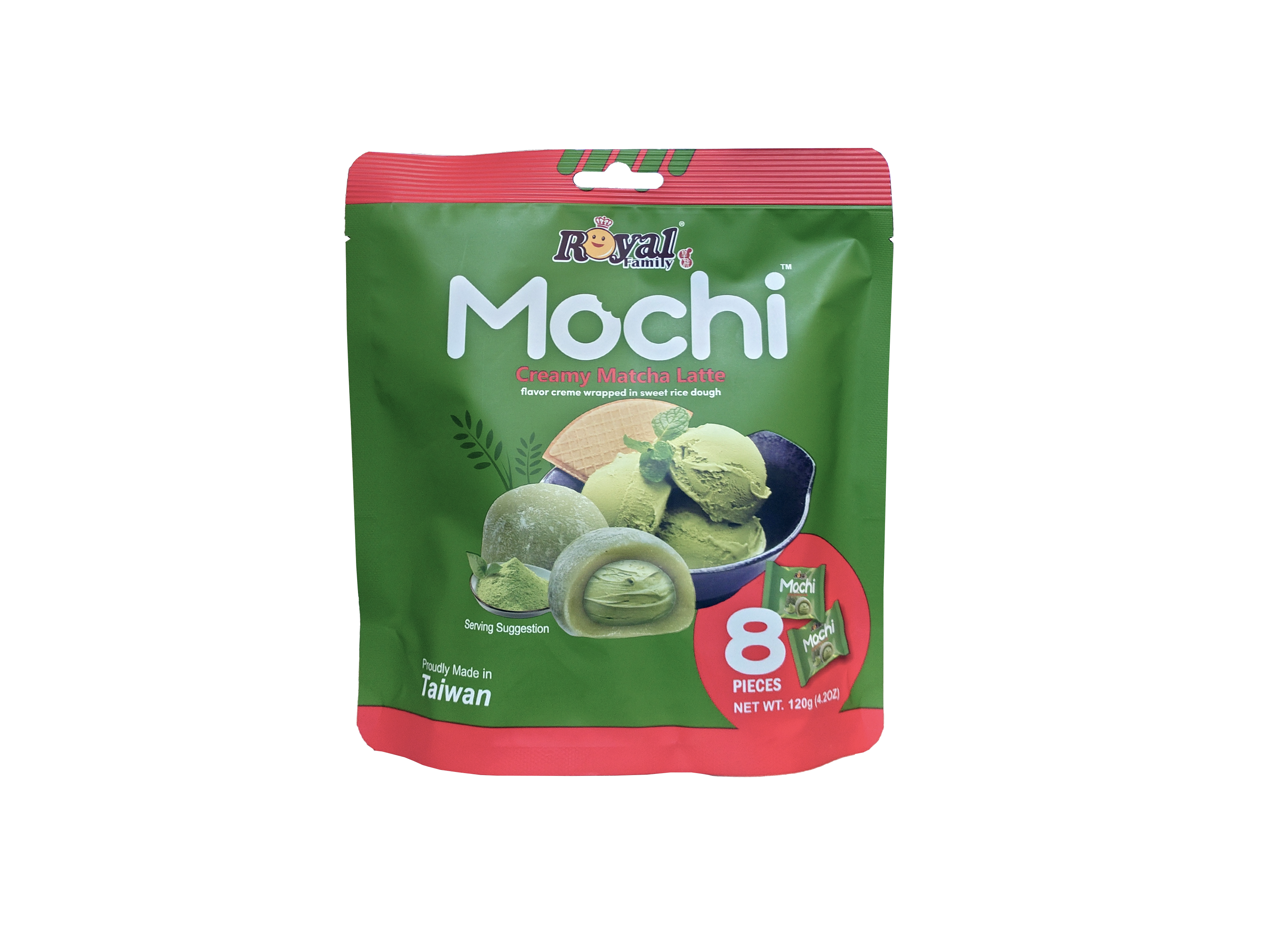 Royal Family Mochi Creamy matcha latte 120g