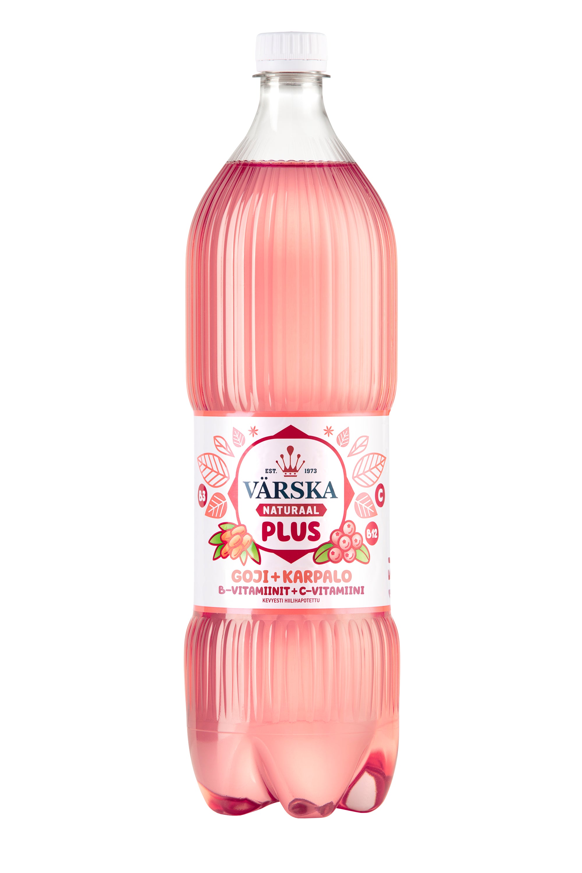 Värska Naturaal Plus Goji-Karpalo Vitamines B + Vitamines C 1,5L