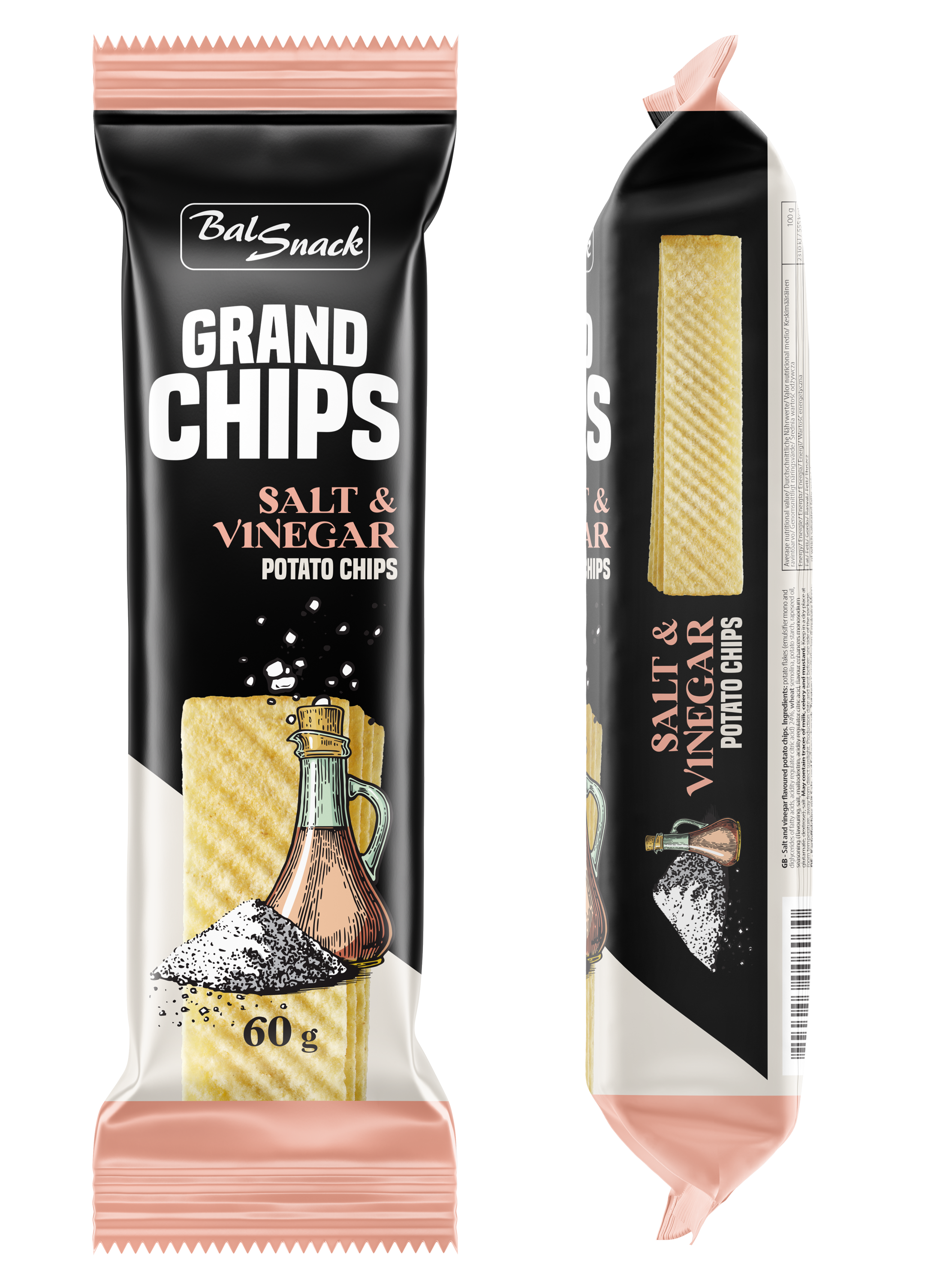 Grand Chips Salt and vinegar 60g