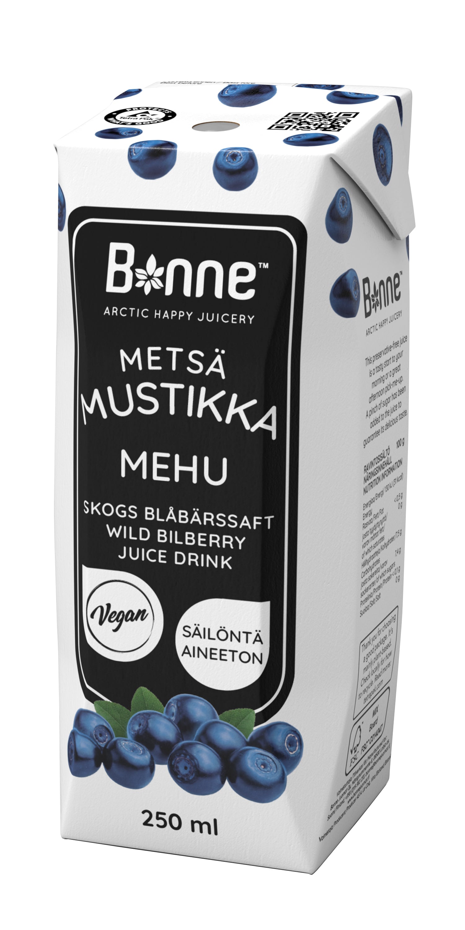 Bonne Metsämustikkamehu 250ml