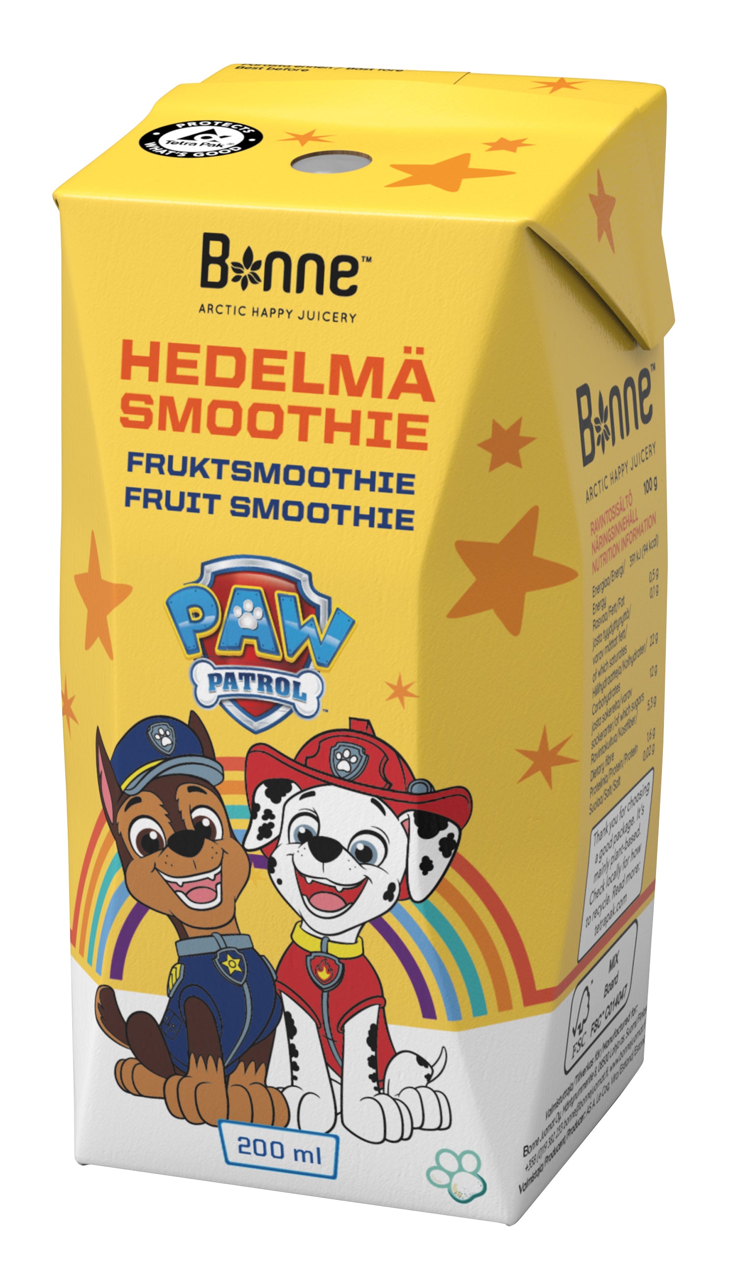 Ryhmä Hau hedelmäsmoothie 200ml