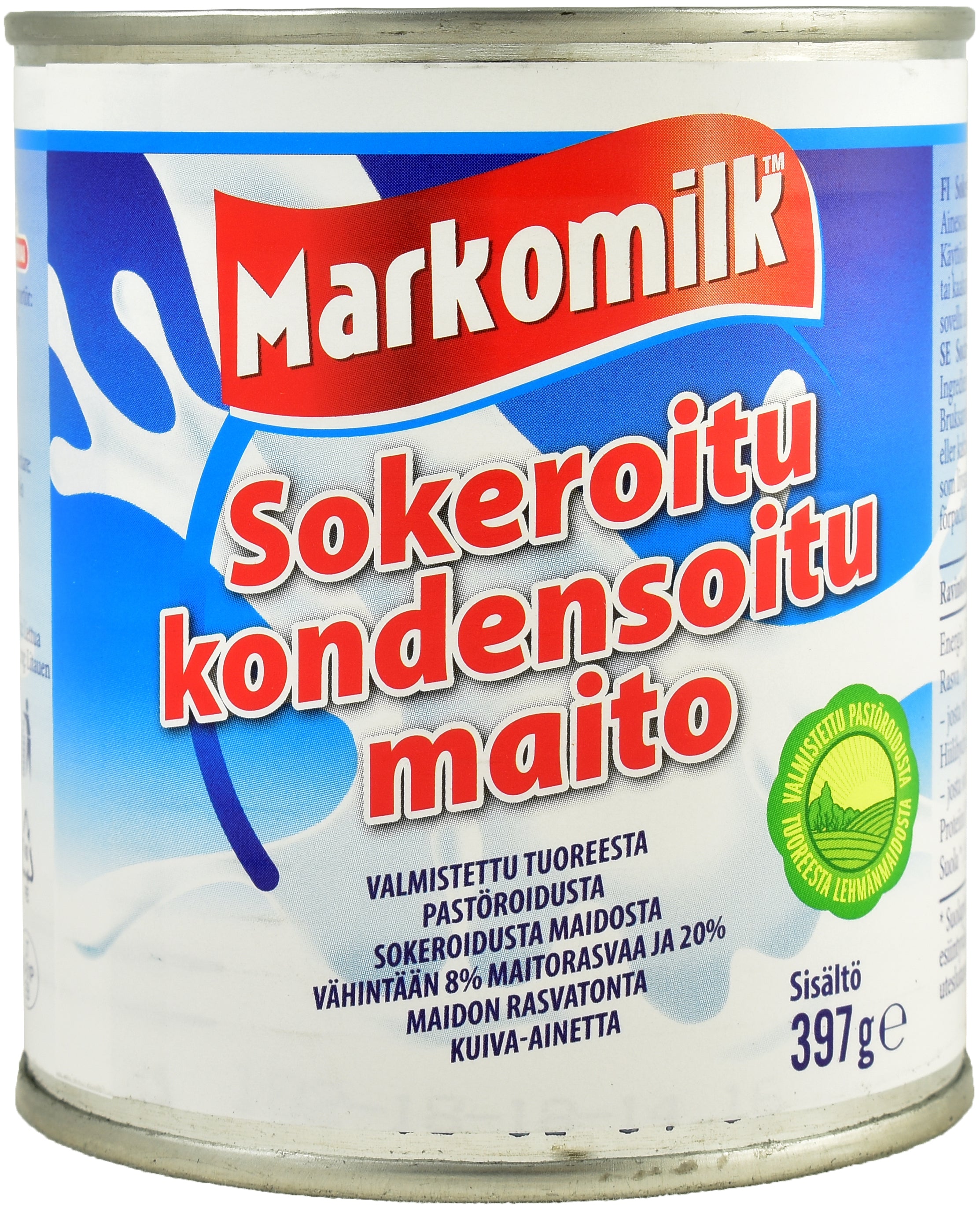 Markomilk 397g makeutettu kondensoitu maito