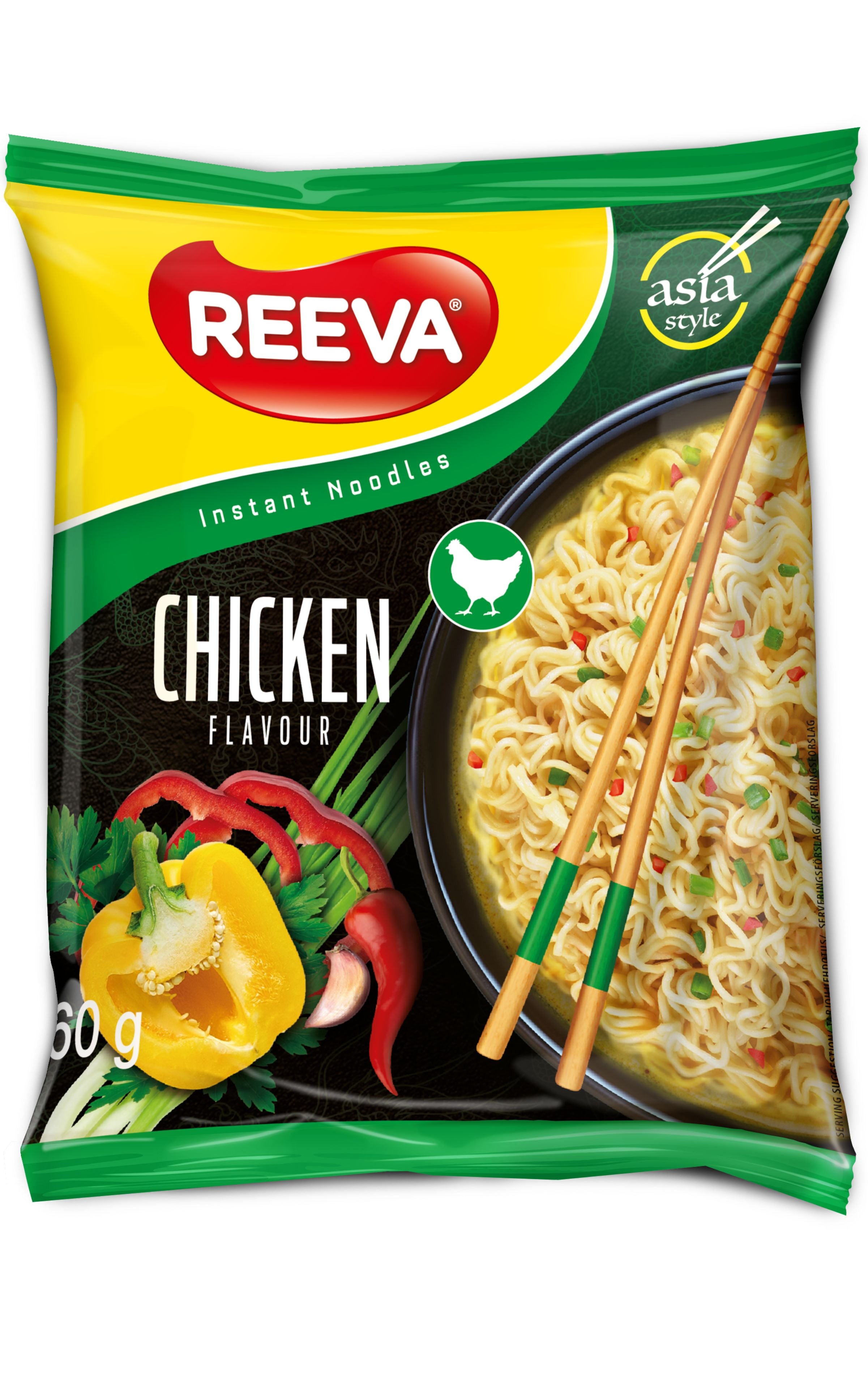 Reeva Asia Kananmakuinen nuudeli 60 g