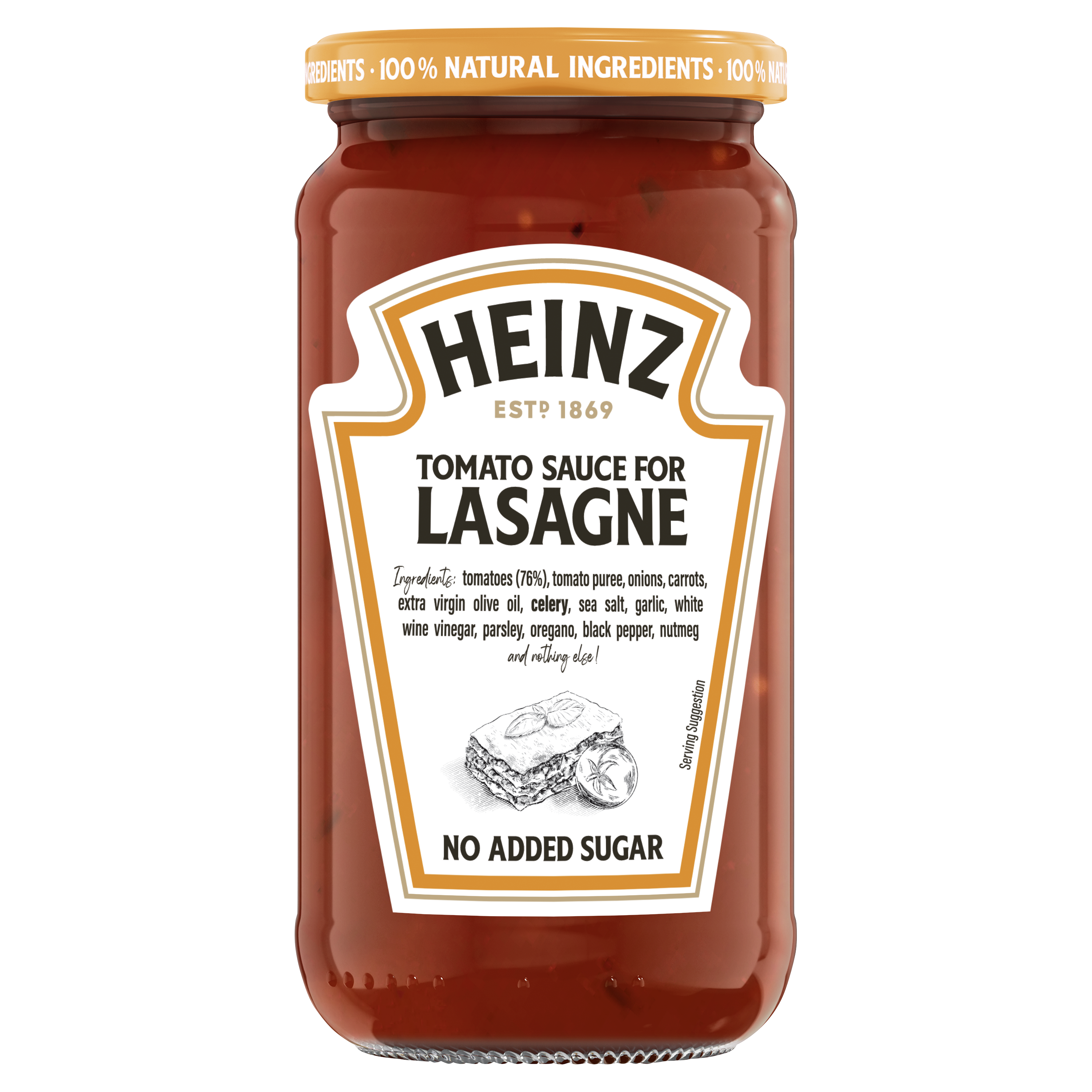 Lasagnes Heinz tomaattikastike 490g