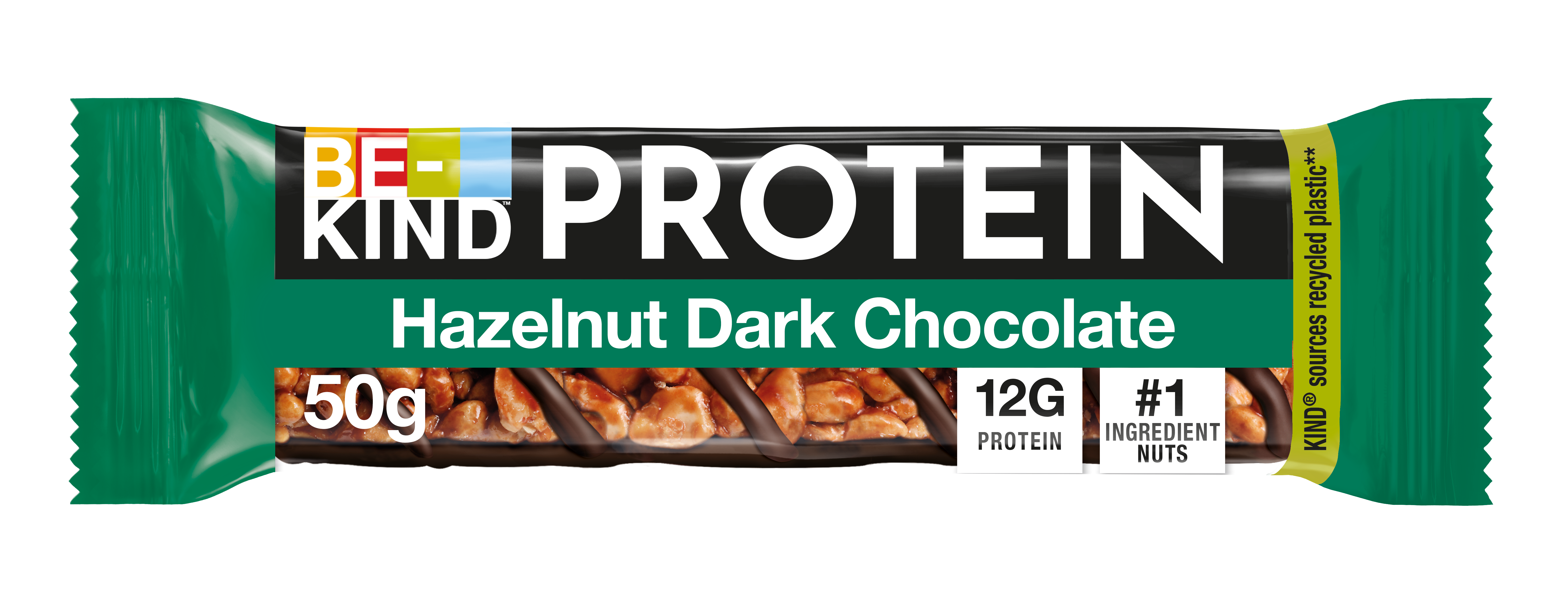 BE-KIND Protein Hazelnut Dark Chocolate pähkinäpatukka (50 g)