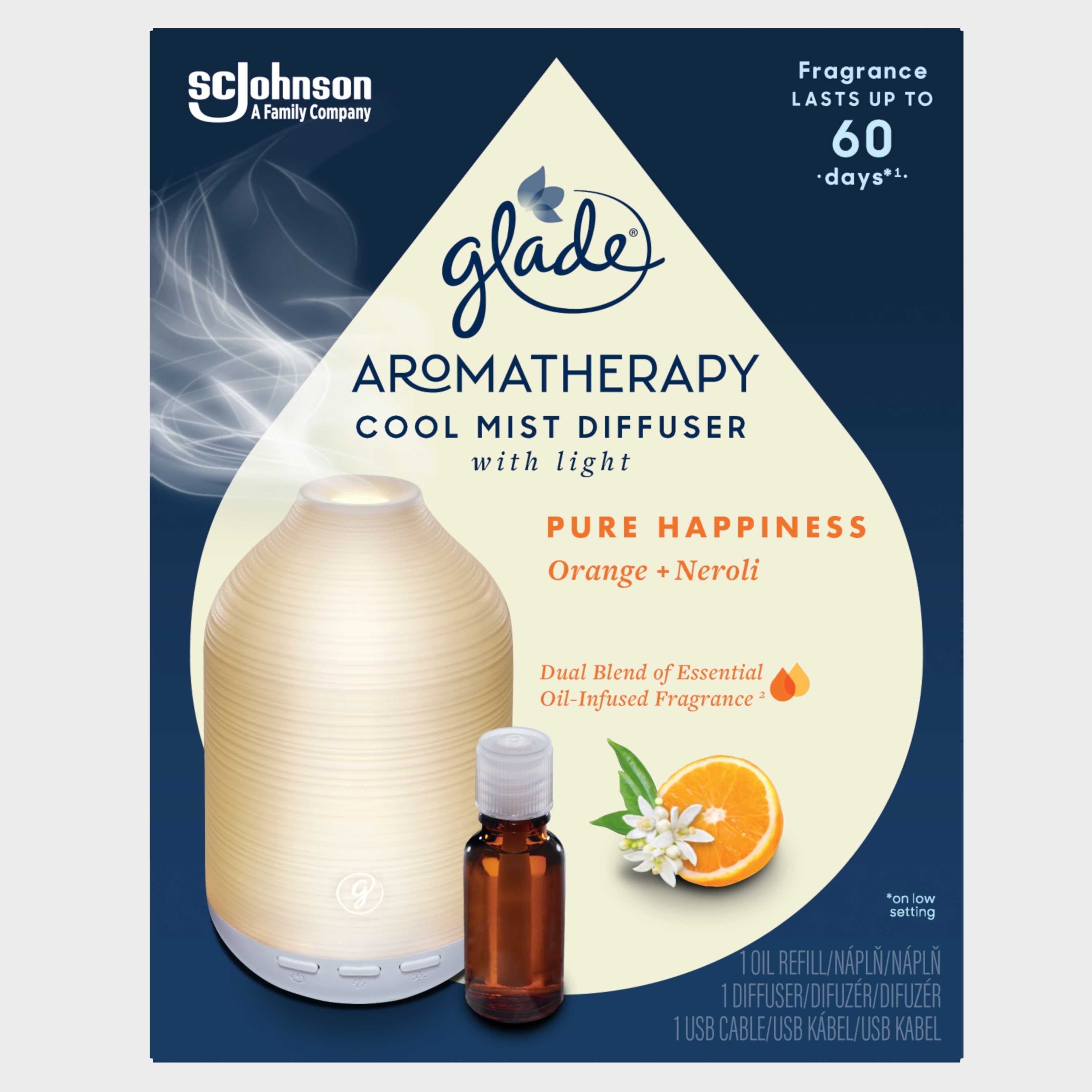 Glade Aroma Diffuser laite 17,4ml Happin