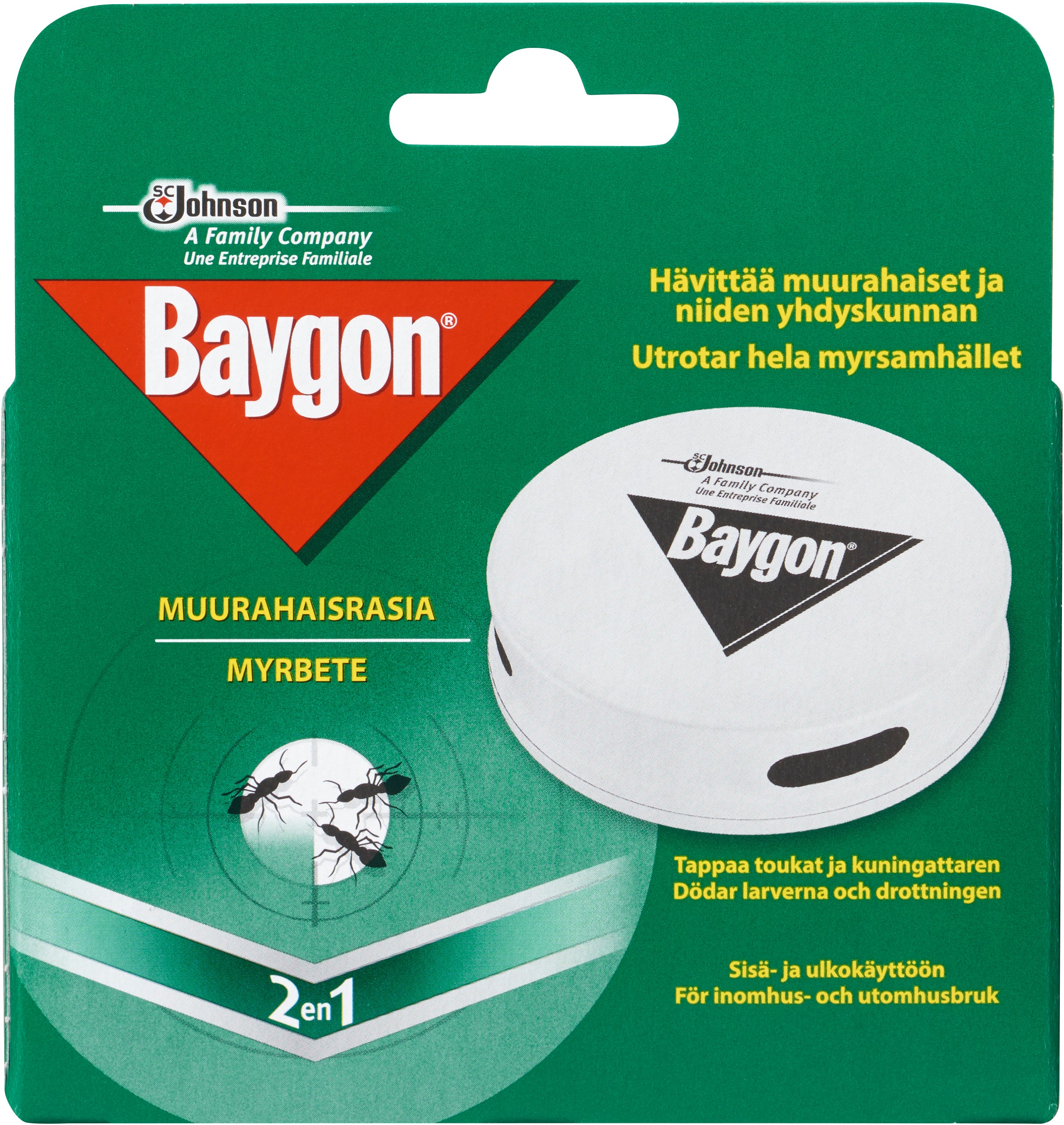 Baygon muurahaisrasia 1kpl torjunta
