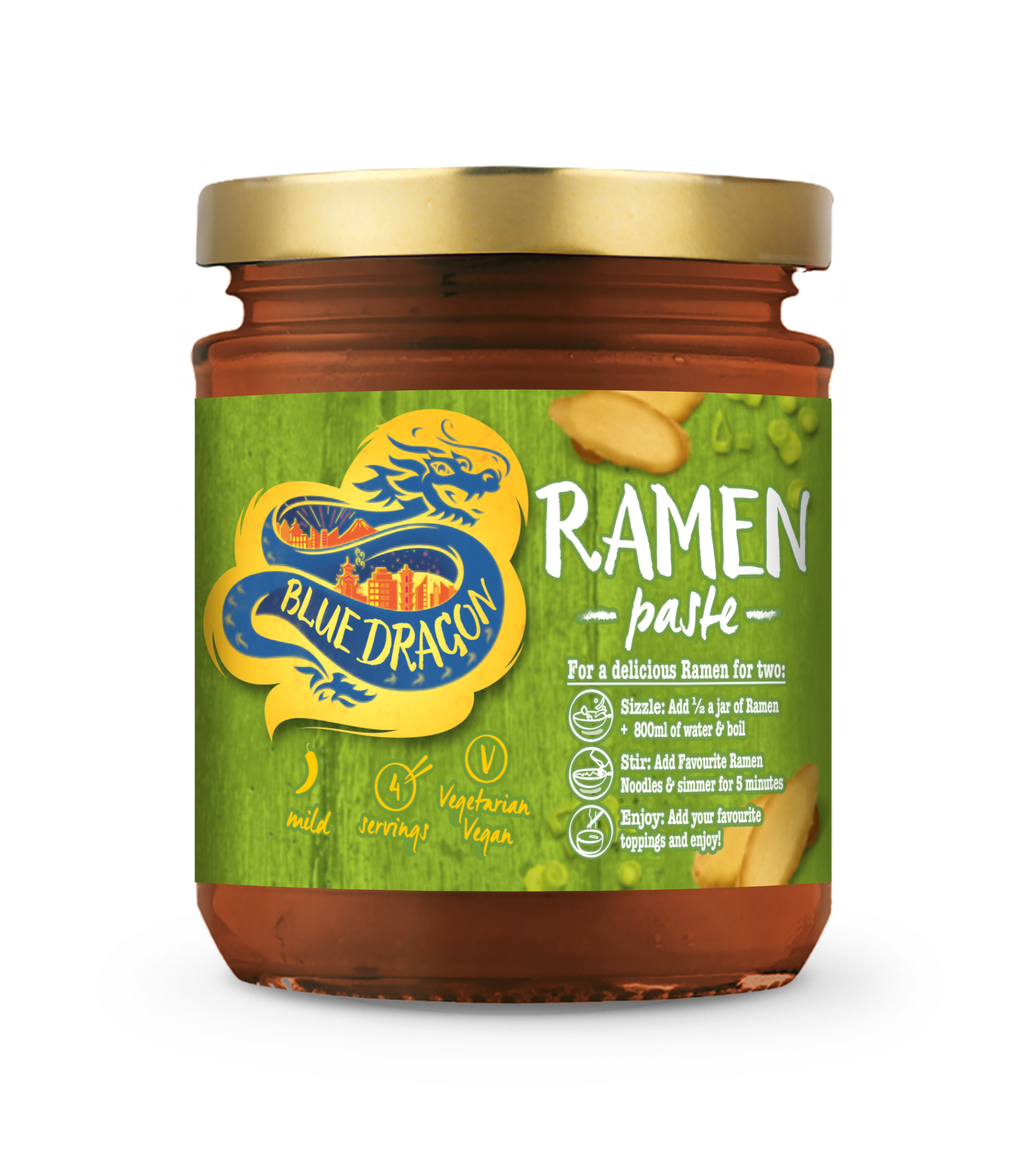 Blue Dragon Ramen-tahna 170g
