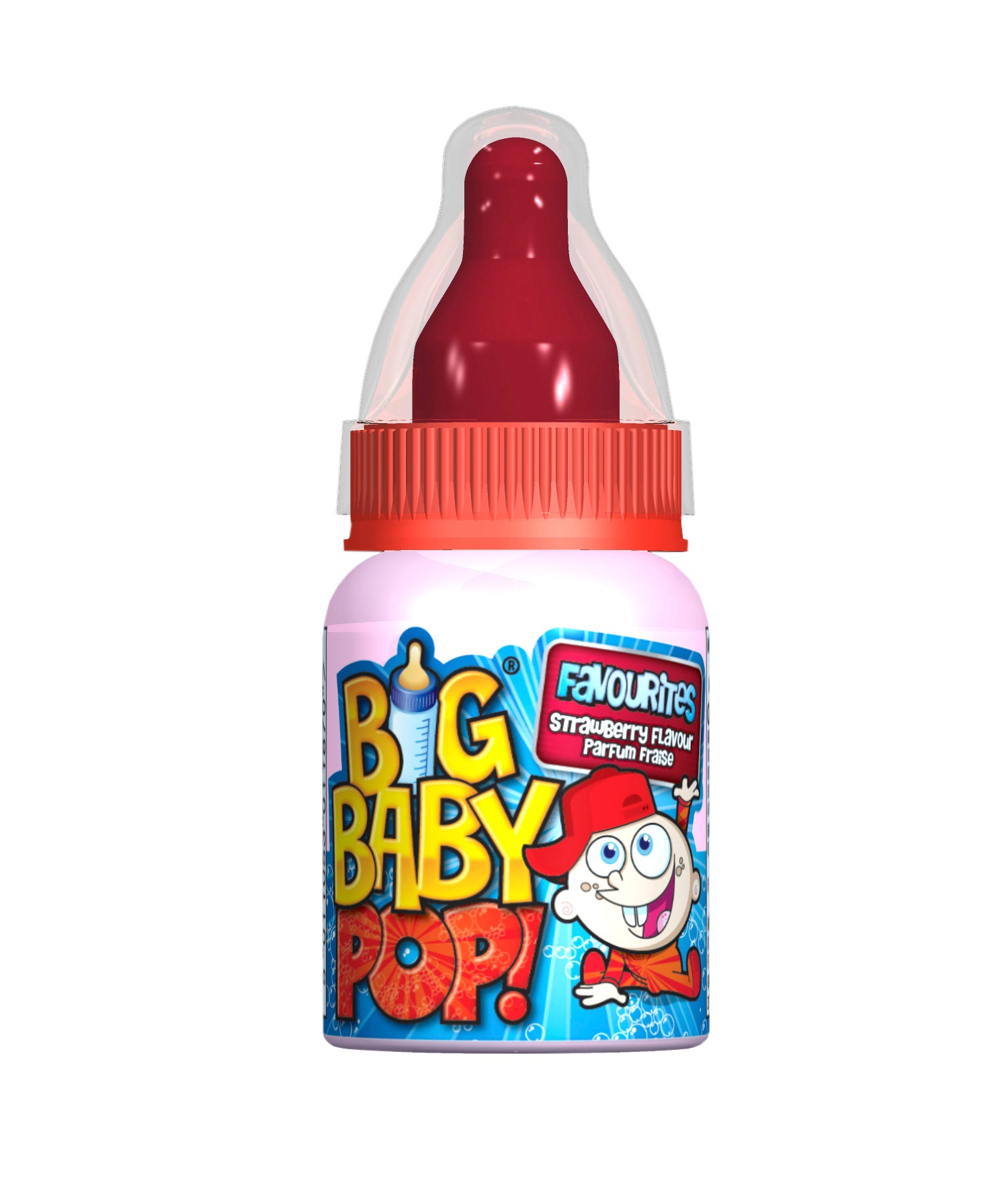 Bazooka Big Baby Pop tikkukaramelli ja dippijauhetta 32g