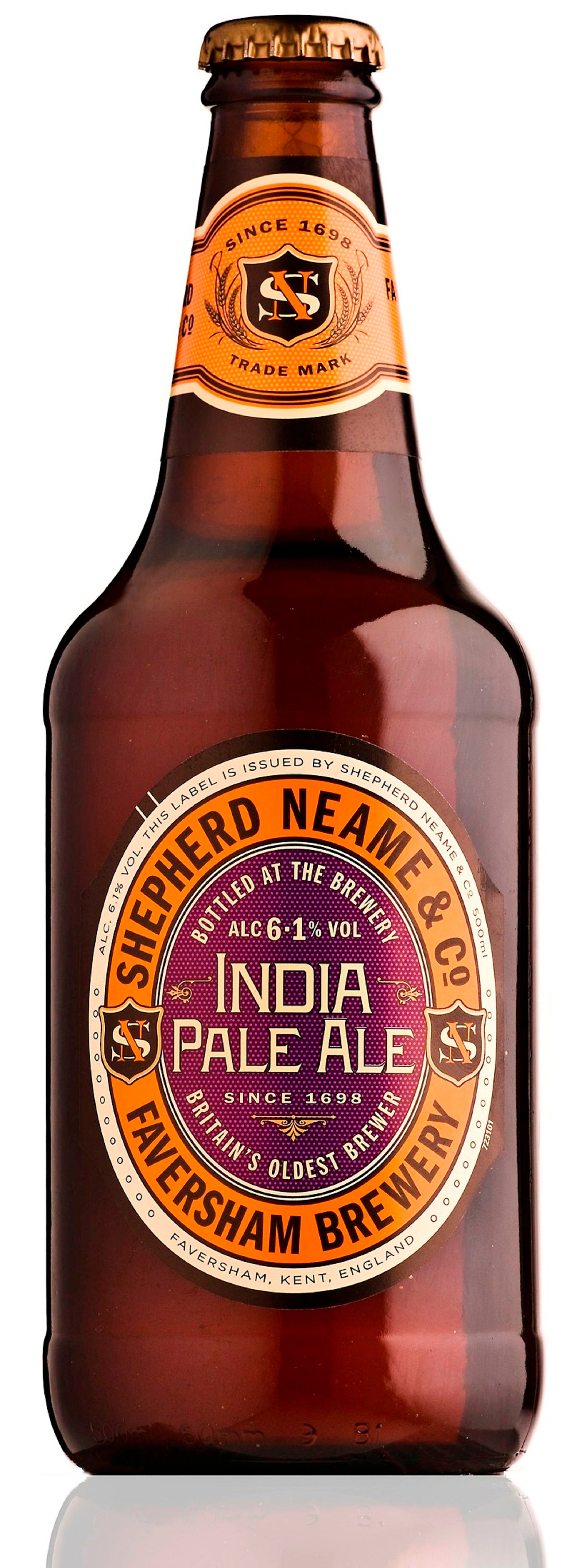 Shepherd Neame IPA 6,1 % 50 cl plo